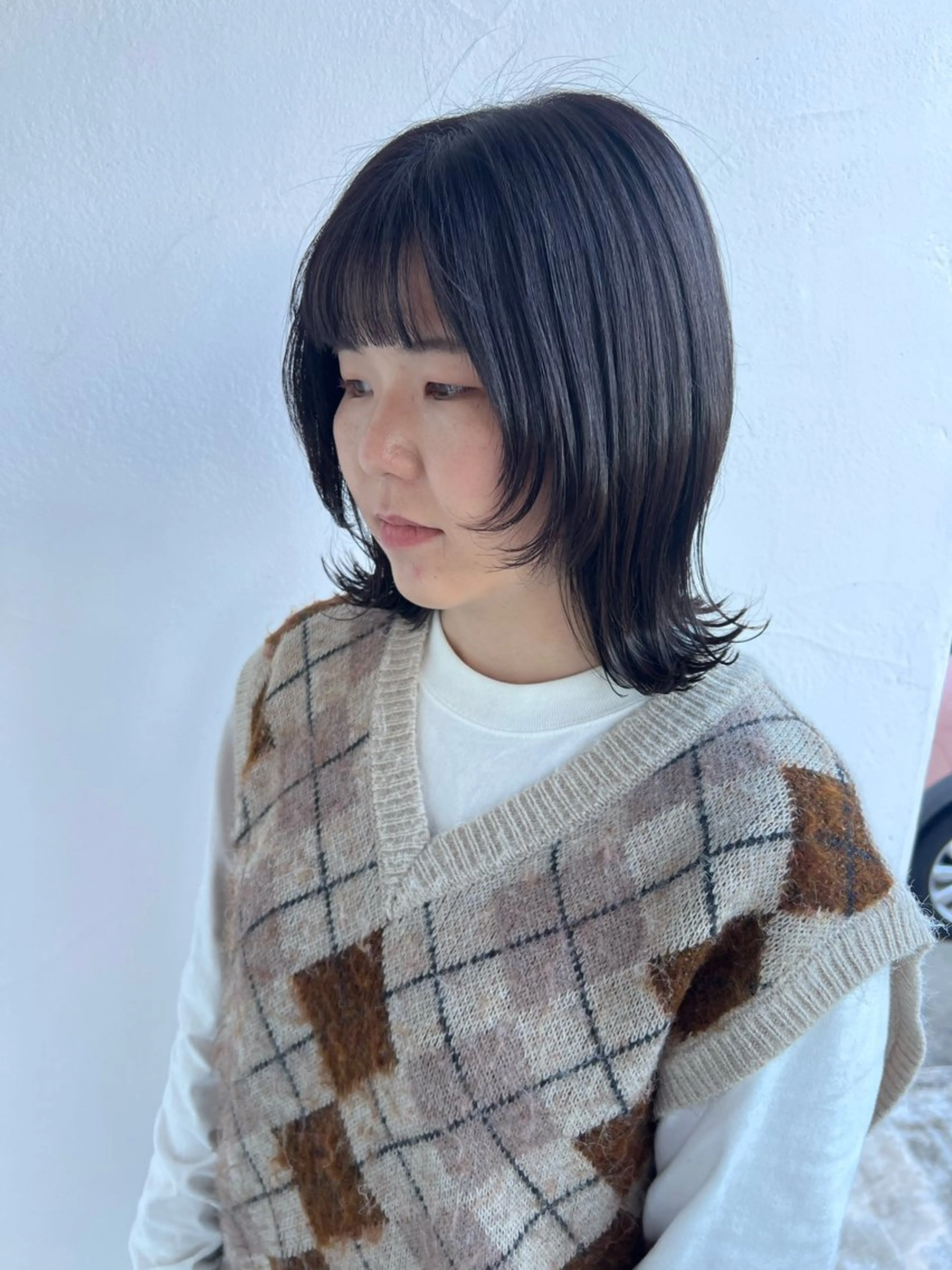 ミディアム Strawberry所属・原田 志保のヘアスタイル