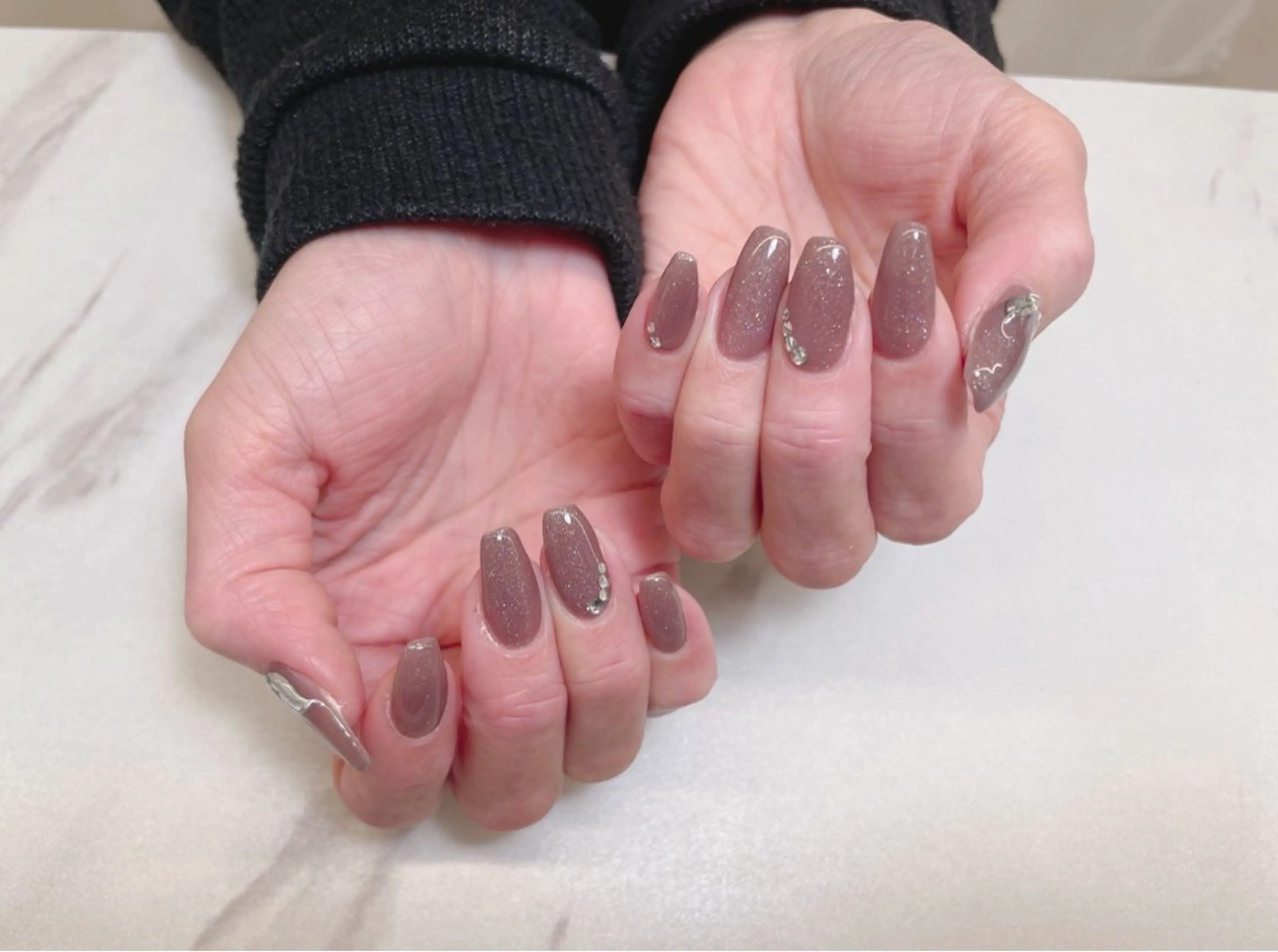 ネイル ハンドネイル さき🌼 堺筋本町ネイルサロンのネイルデザイン