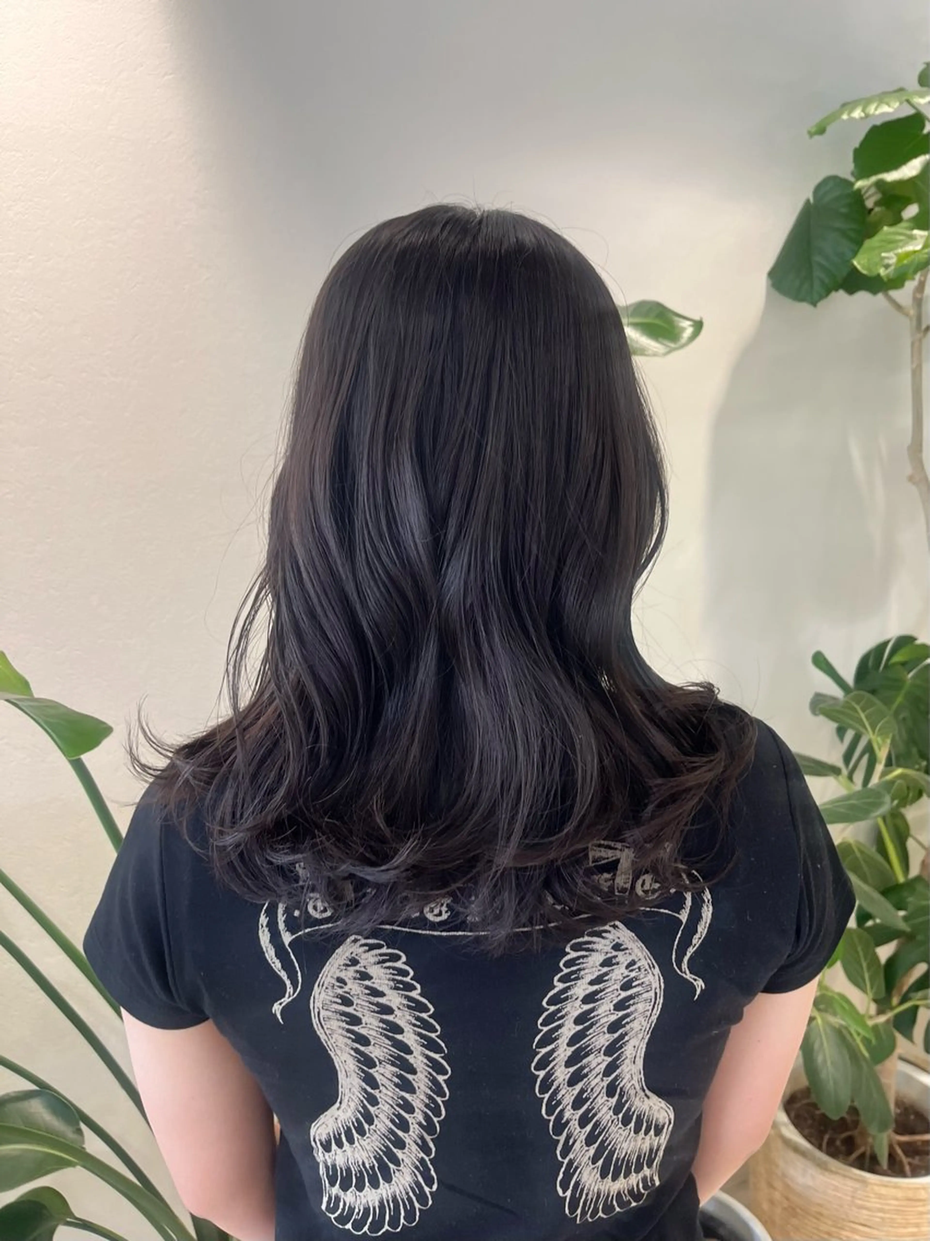 セミロング ヘアカラー トリートメント アレンジ/ボブパーマ Onのヘアスタイル