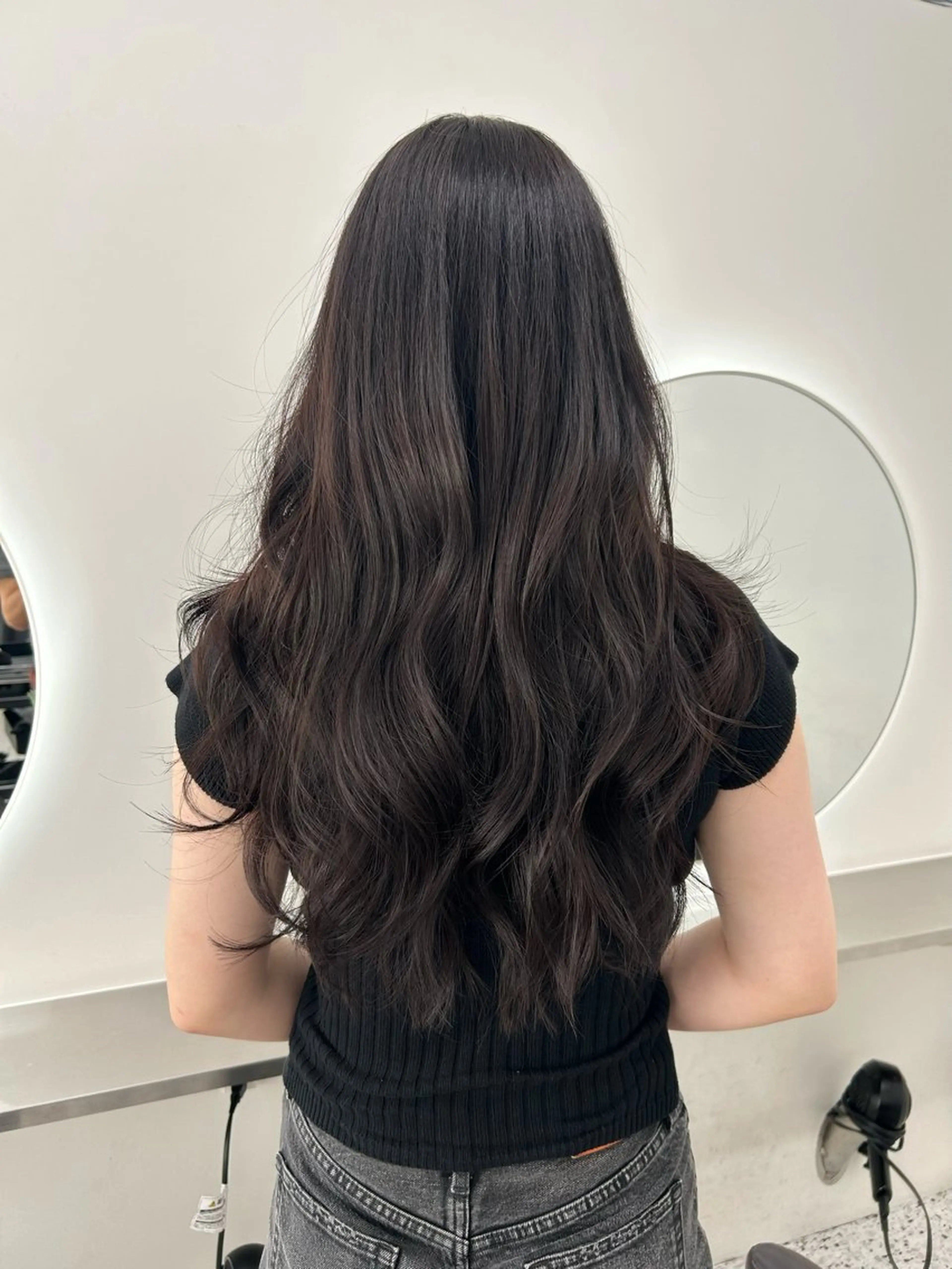 ロング カラー ❄️暗髪/透明感❄️ /reyのヘアスタイル