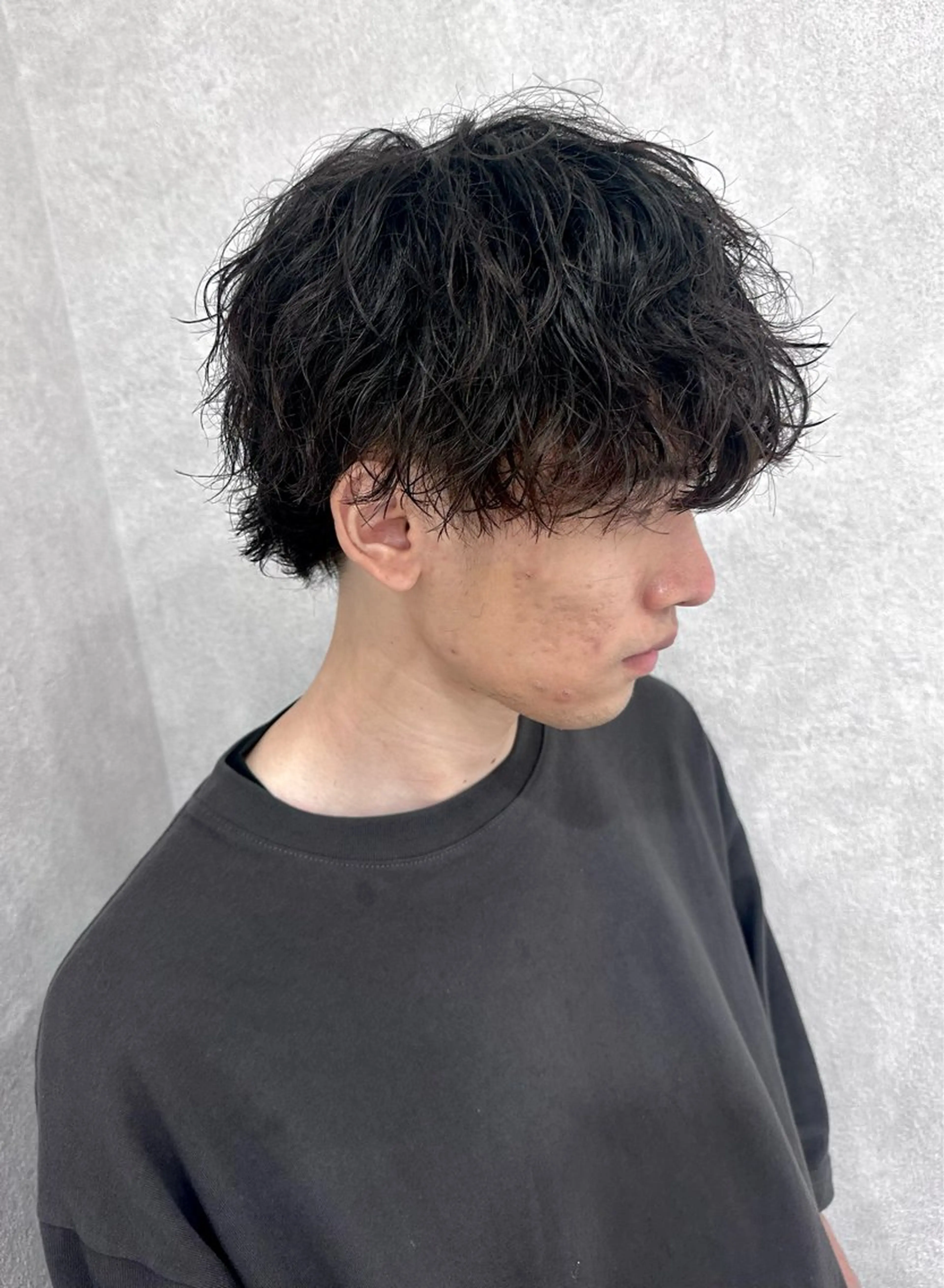 メンズ 山口稜太 メンズ/波巻きパーマのヘアスタイル