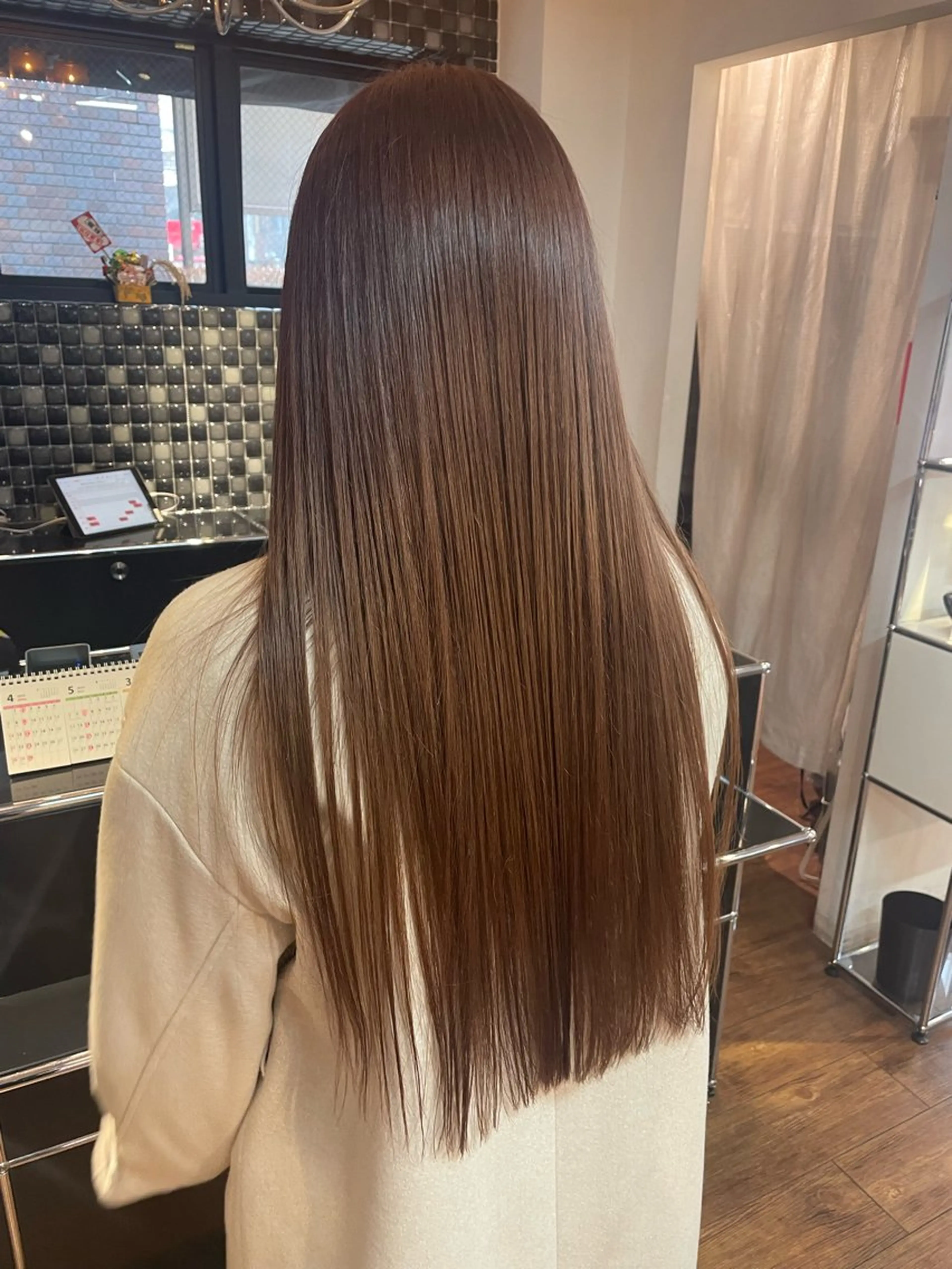 ロング 縮毛矯正 トリートメント 縮毛矯正特化 コグスリのヘアスタイル