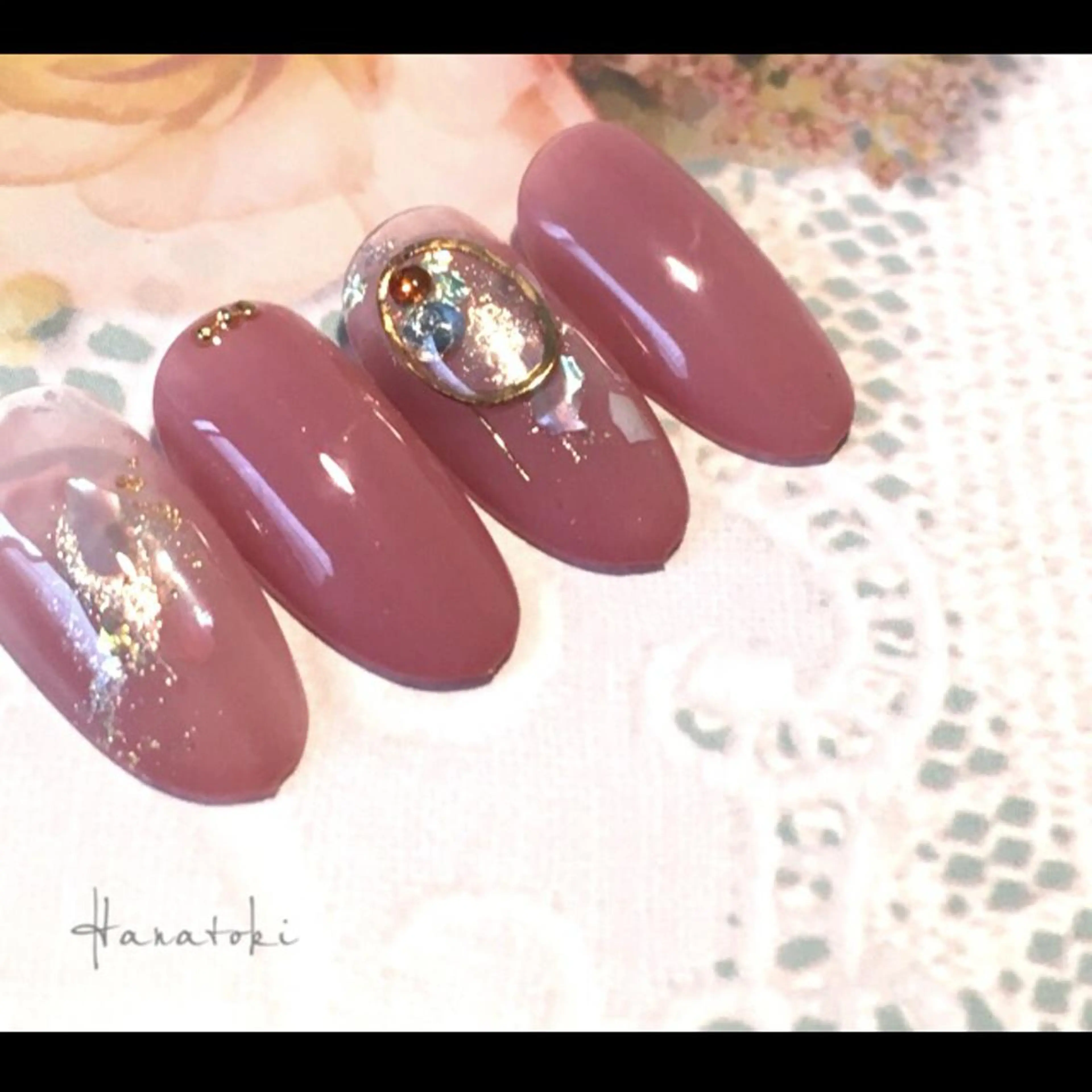 ネイル Hanatoki所属・菅原 千明のネイルデザイン