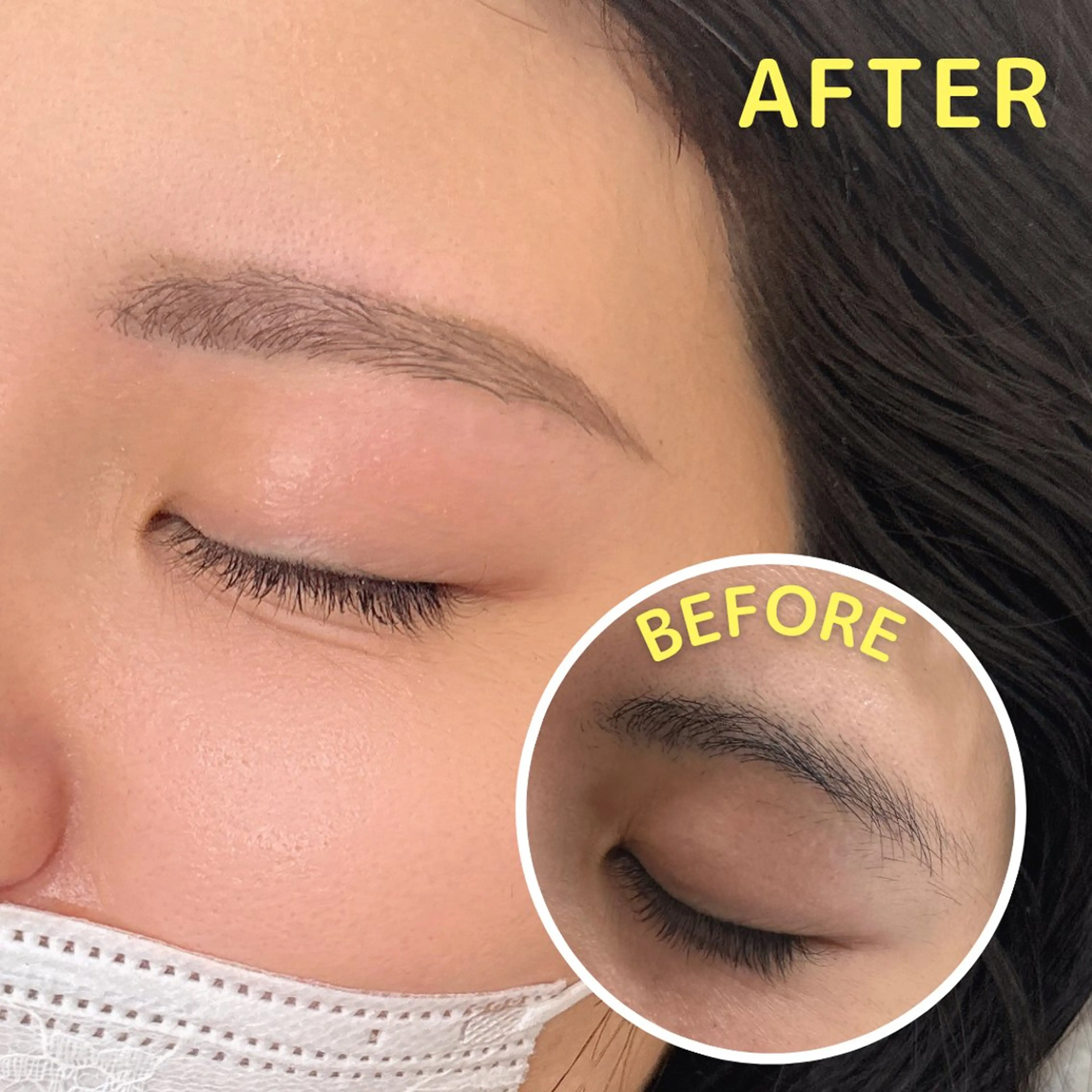 アイブロウ ワックス脱毛 眉カット その他(アイブロウ) HAIR&MAKE POSH 日暮里のネイルデザイン