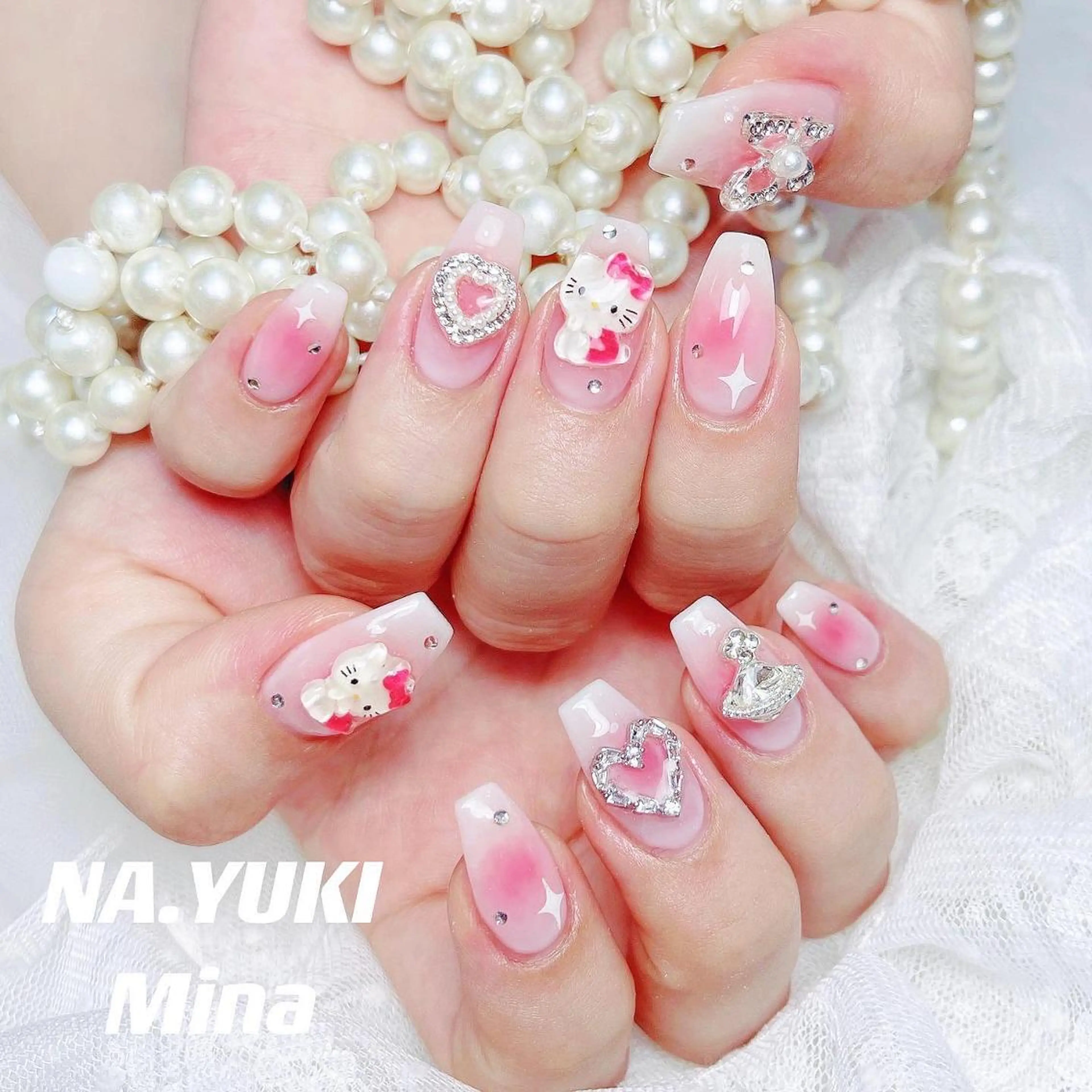 ネイル ハンドネイル ハンドケア YUKI 💗 渋谷店のネイルデザイン