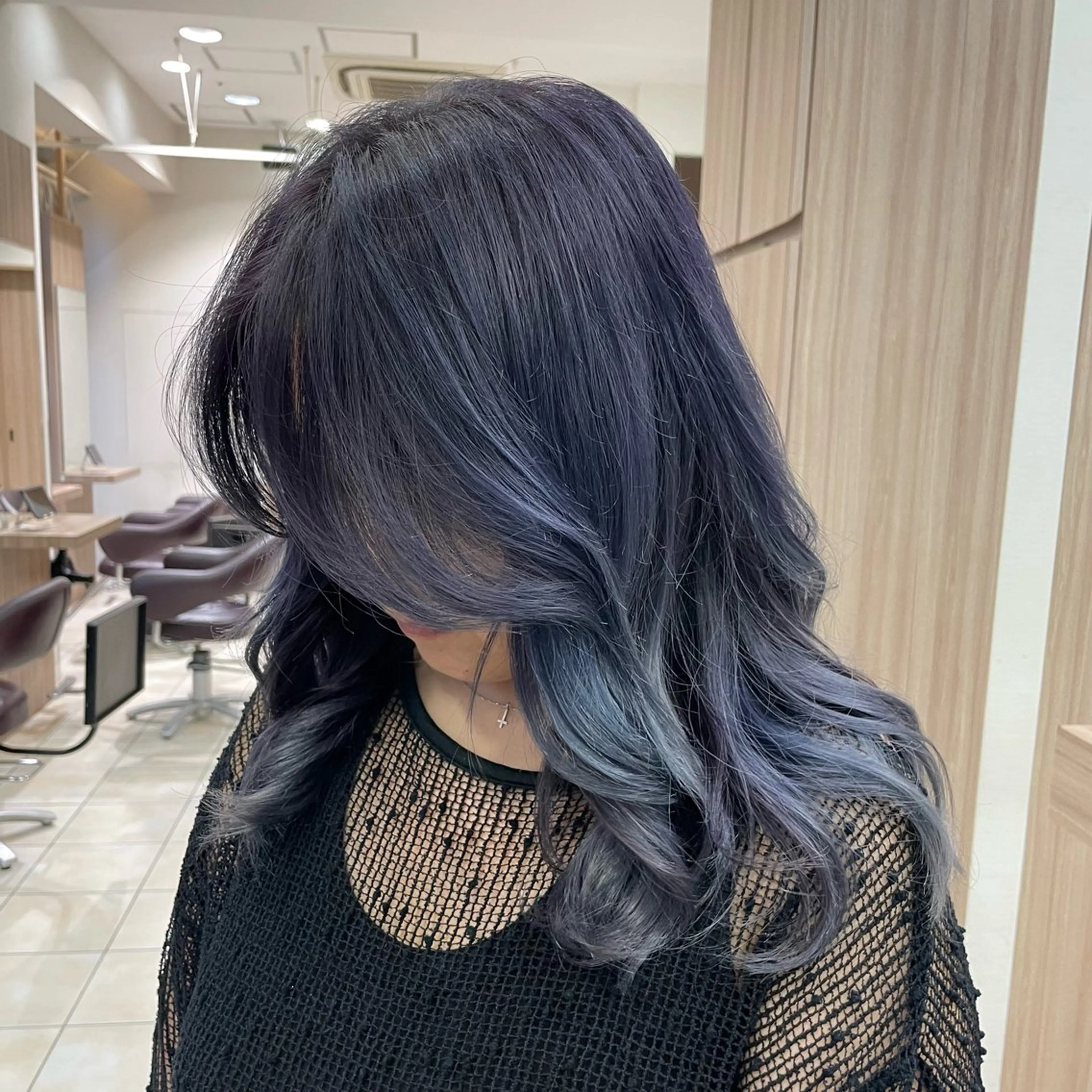 セミロング カラー メンズ メンズブリーチ ブリーチ グラデーションカラー カット ヘアカラー トリートメント 🦋髪質改善 今宮梨沙🦋のヘアスタイル