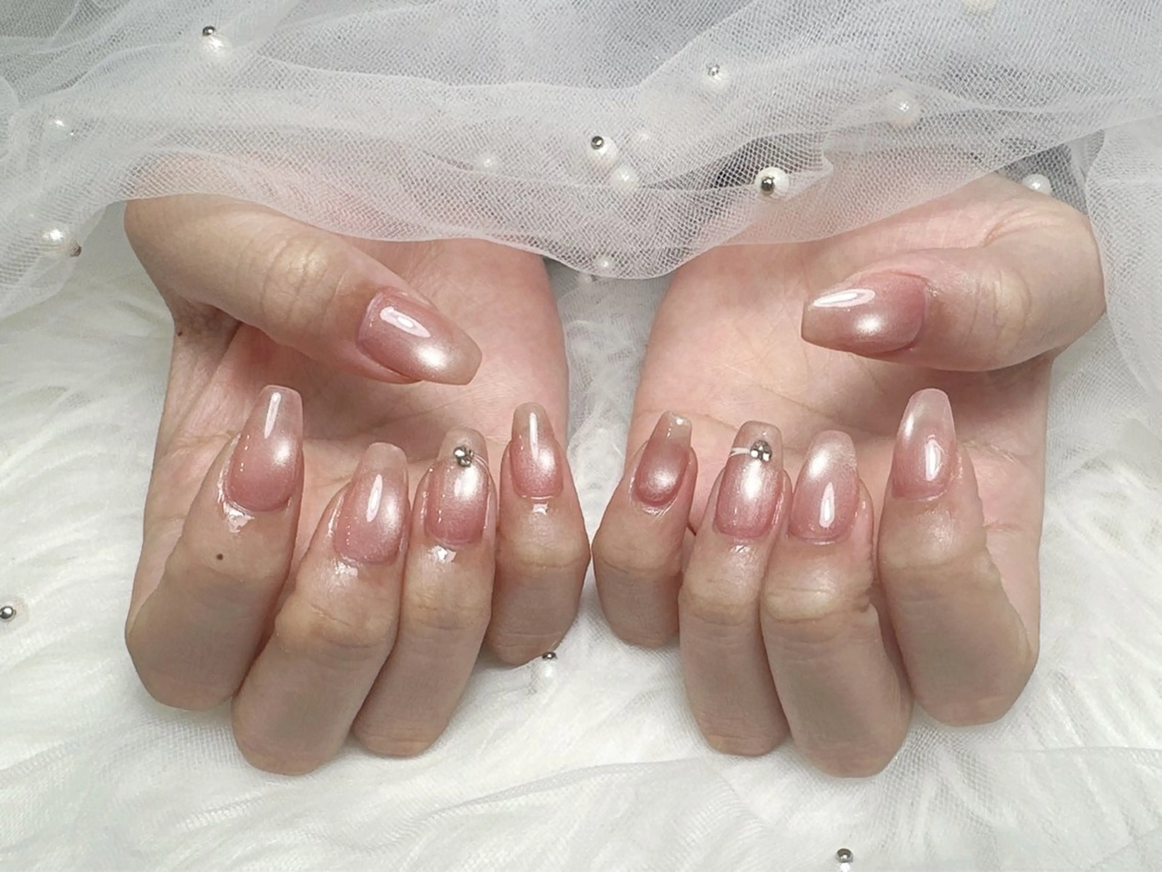 ネイル ハンドネイル 【Eclat ｴｸﾗ】nail＆beauty所属・Eclat〔ｴｸﾗ〕 MOEKA𝜗𝜚*のネイルデザイン