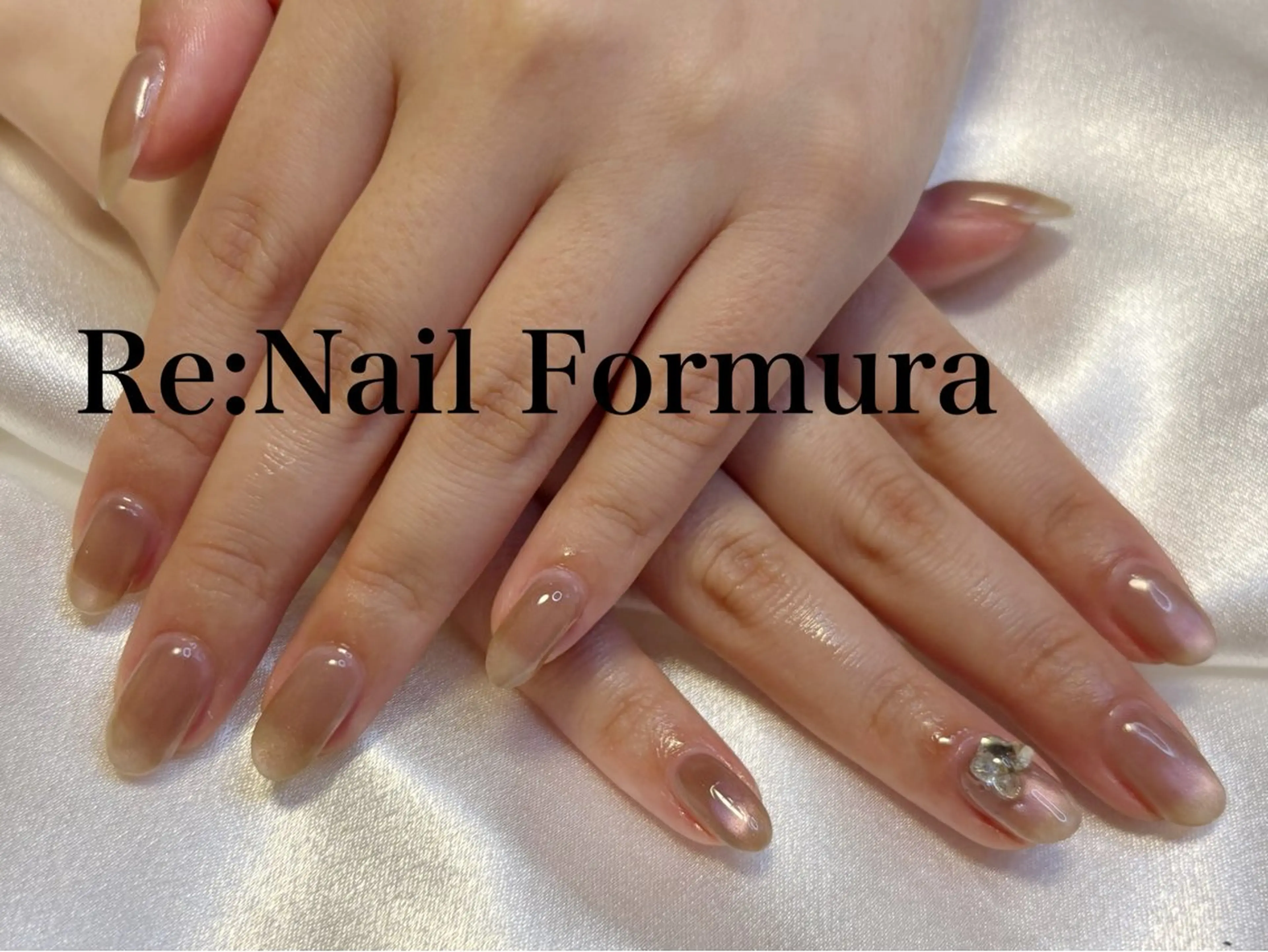 ミディアム ハンドネイル Re:Nail Formula所属・kido chieのネイルデザイン