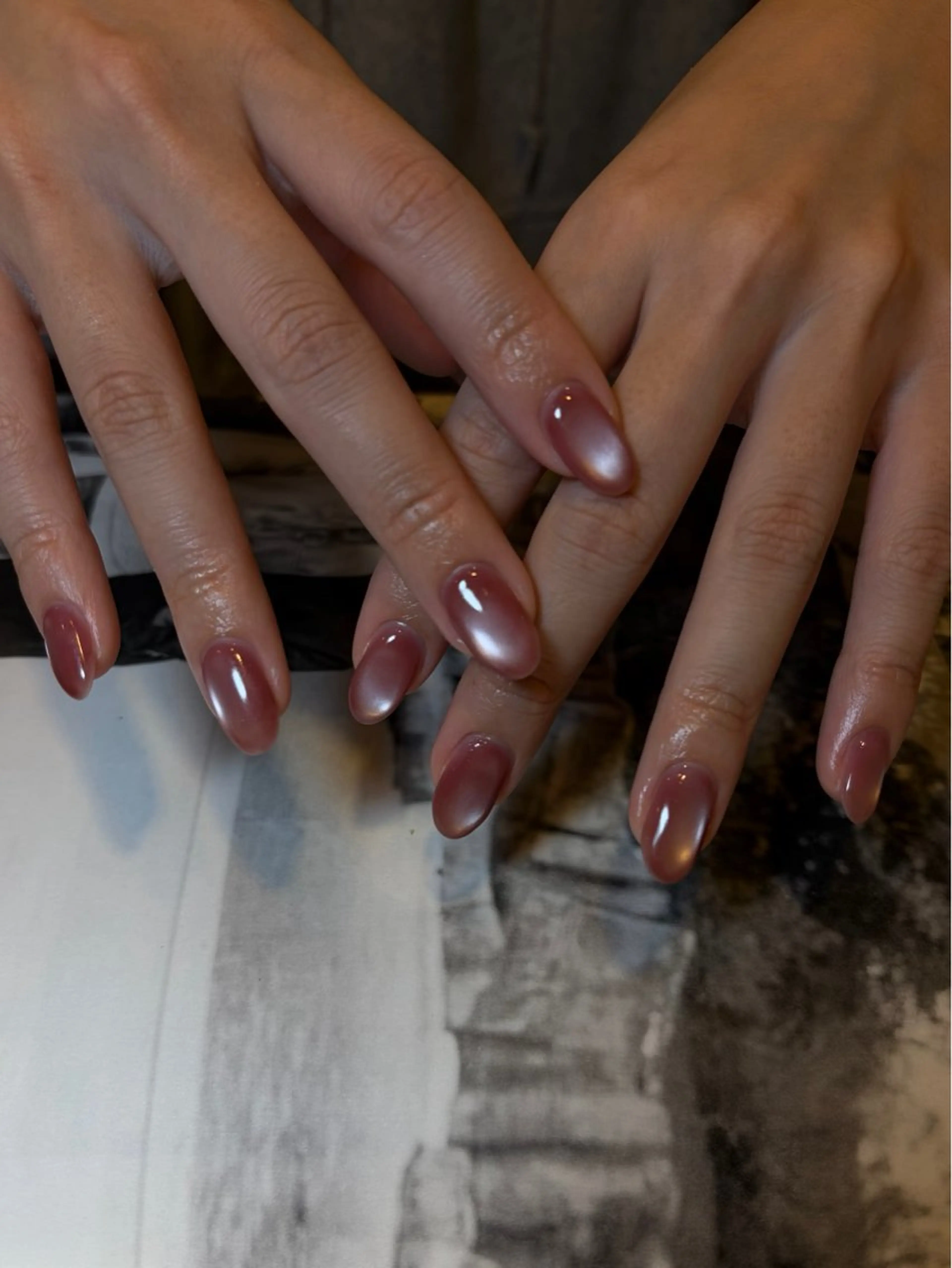 ネイル マグネットネイル Hi,nail mahoのネイルデザイン