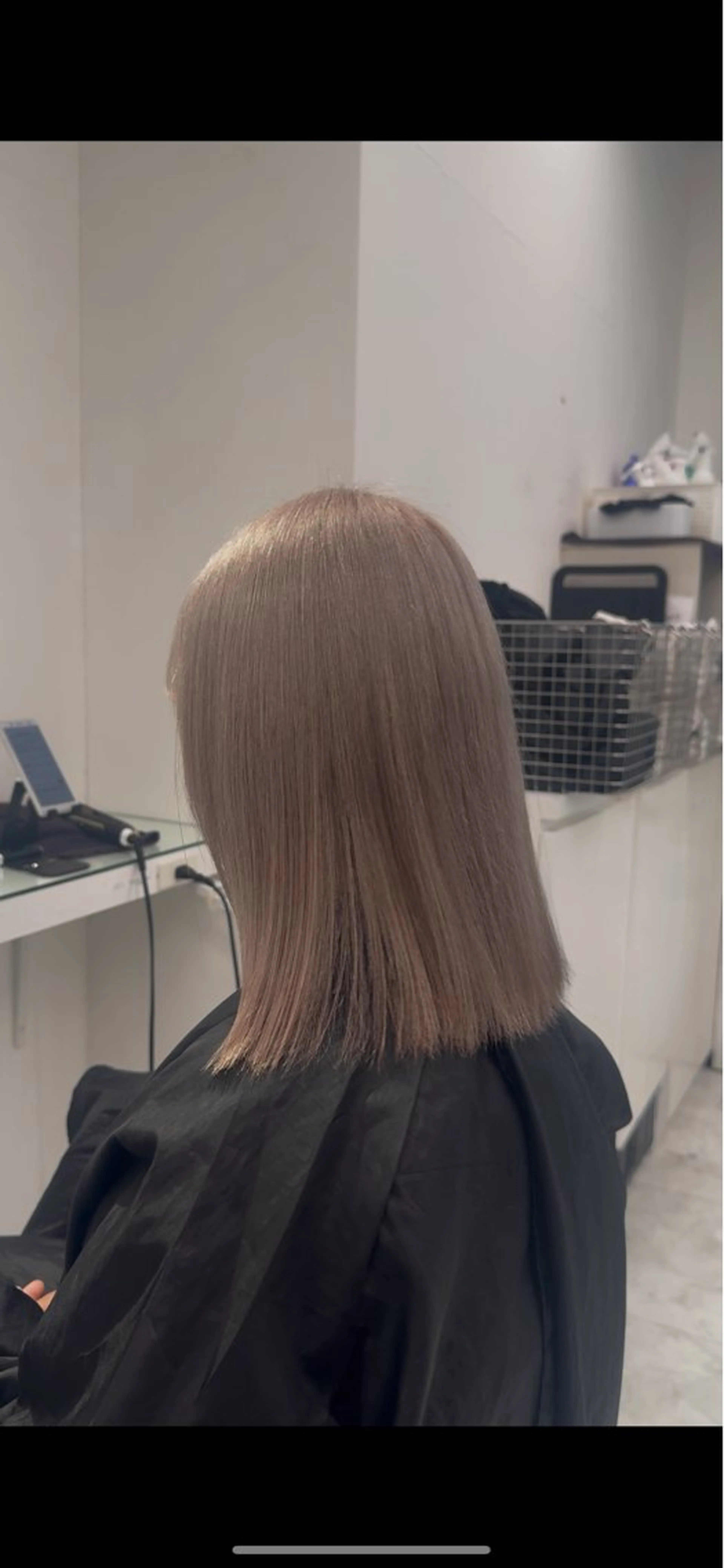 ロング カラー ヘアアレンジ ヘアカラー トリートメント ヘッドスパ ヘアセット 透け上品ハイトーン 職人ゆうと🤍のヘアスタイル