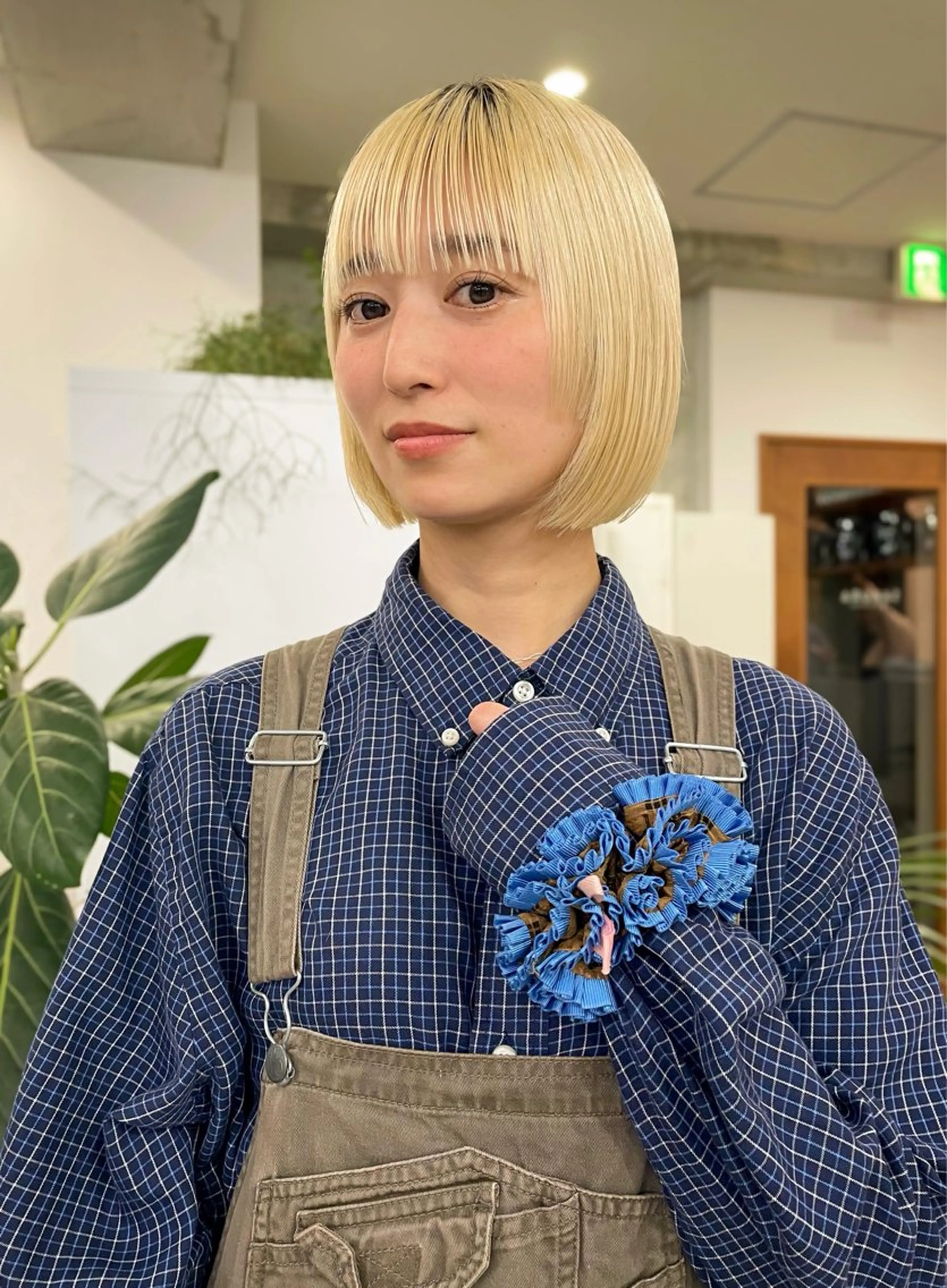 ダブルカラー＋ヘアトリートメントの写真