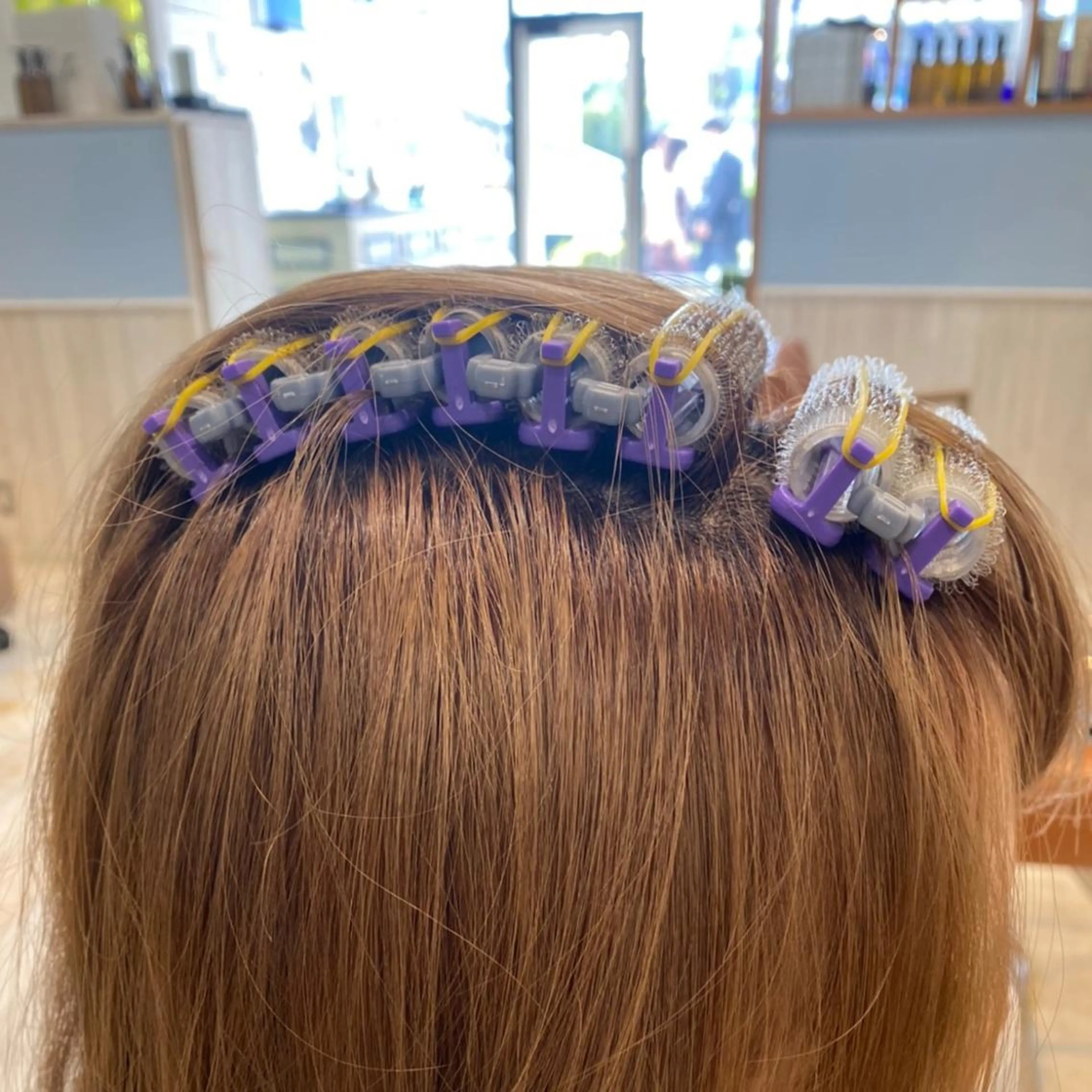 ＼韓国発根元パーマ／前髪顔まわりカット+ ボリュームUPパーマ🦱🦱の写真