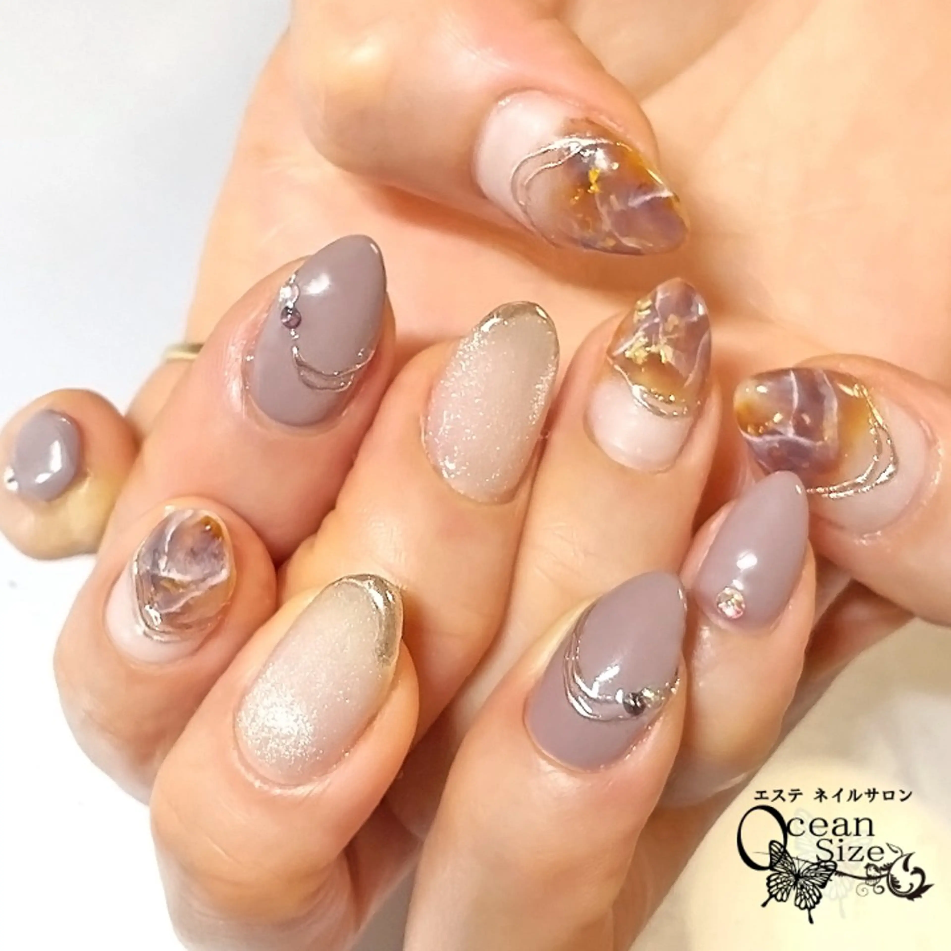 ネイル ハンドネイル 宮森 貴子のネイルデザイン