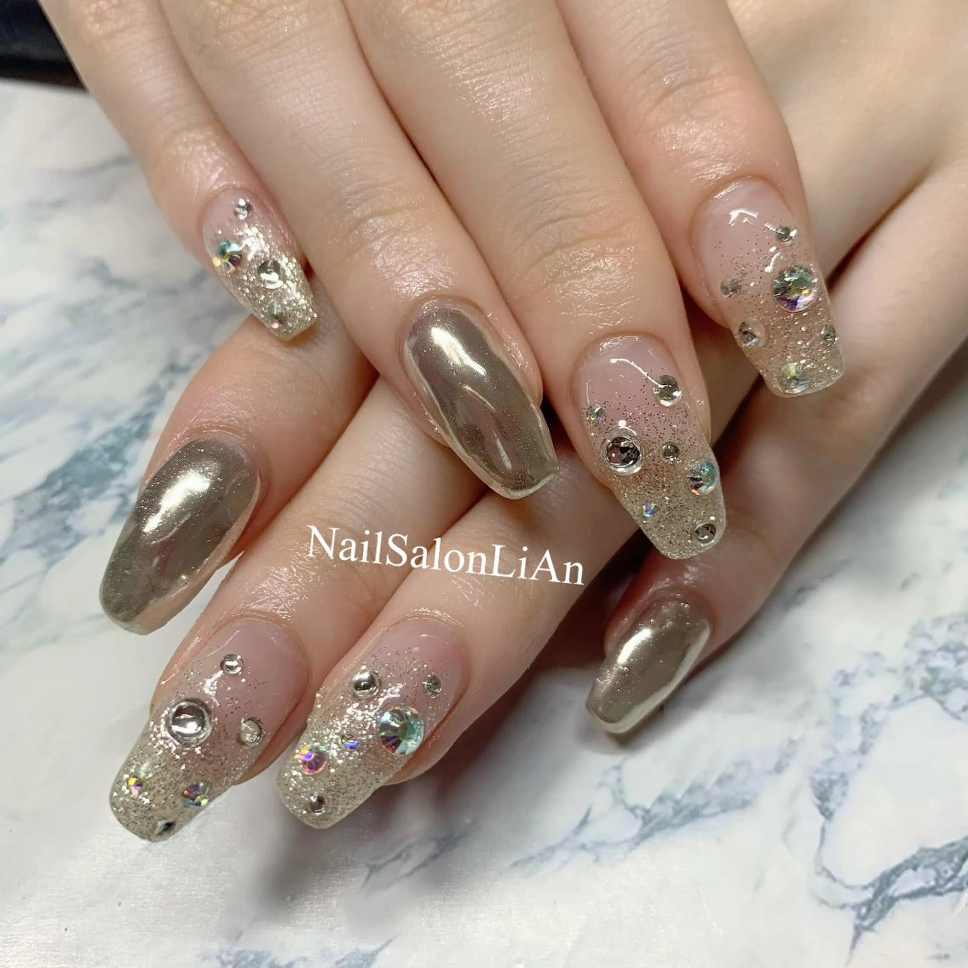 ネイル ハンドネイル NailSalon LiAnのネイルデザイン