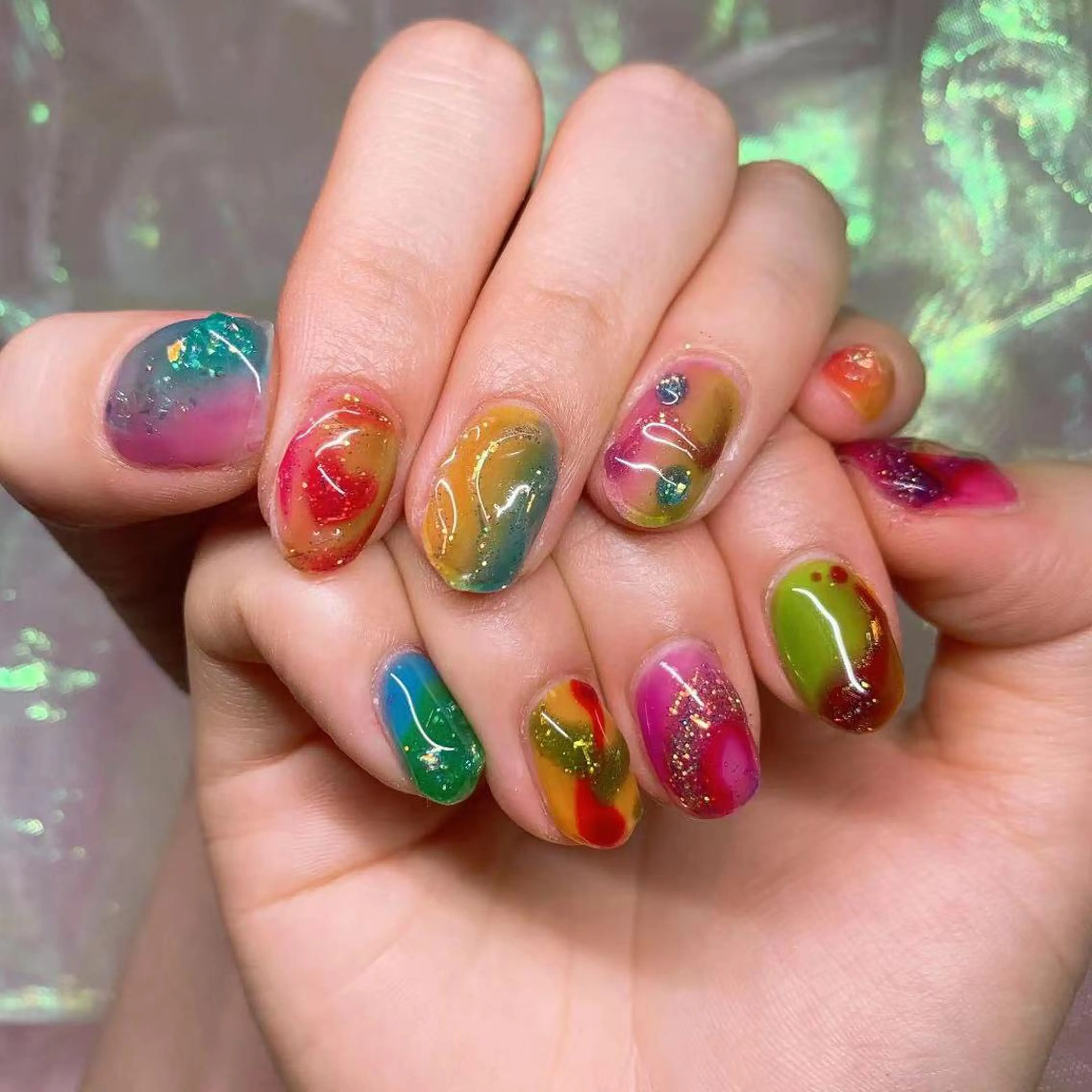 ネイル 🌖す い🌒のネイルデザイン