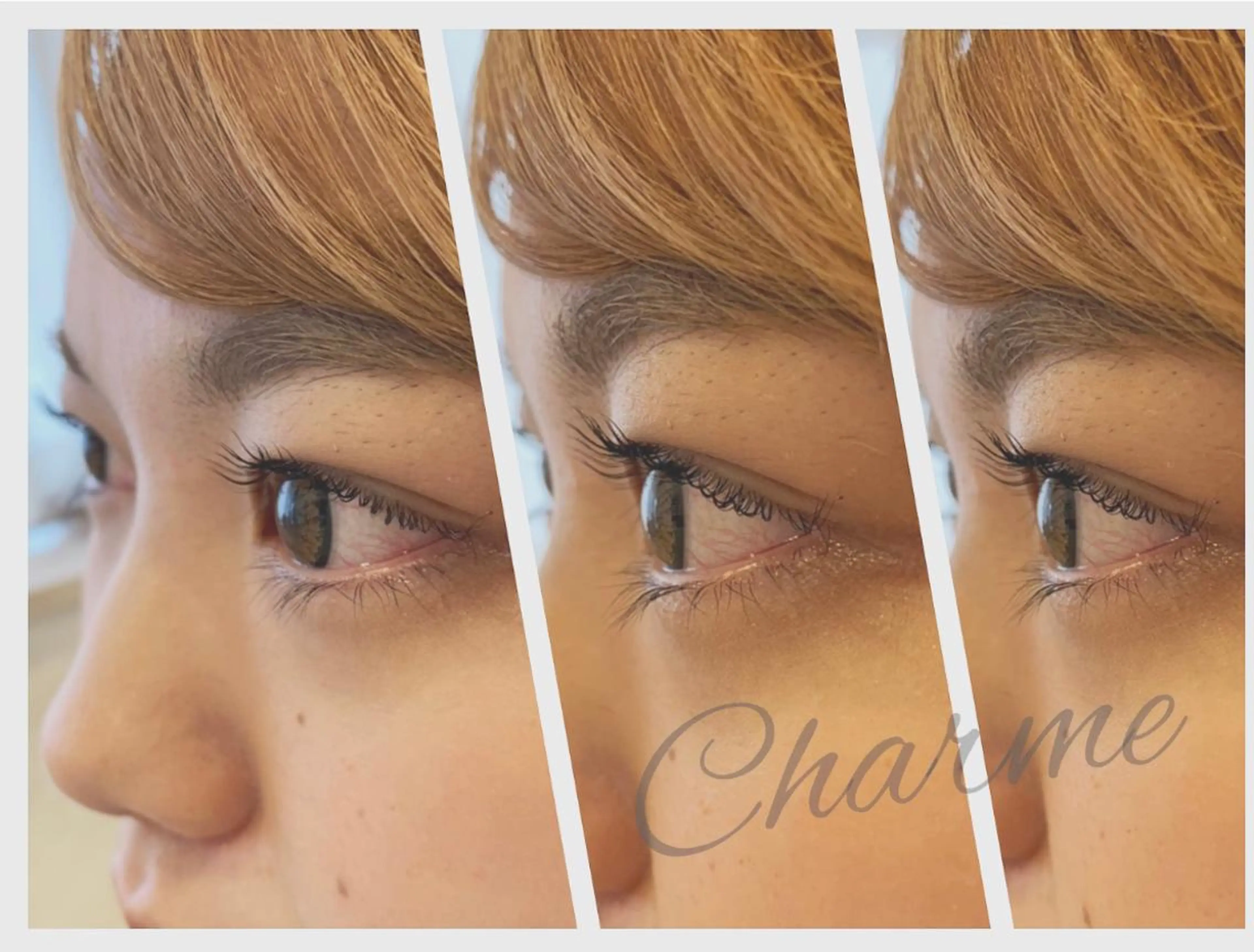 マツエク・マツパ アッパーリフトカール 完全個室‼︎Charme(シャルム)美容室併設eyelashサロン所属・【Charme 】 シャルムのマツエク・マツパデザイン