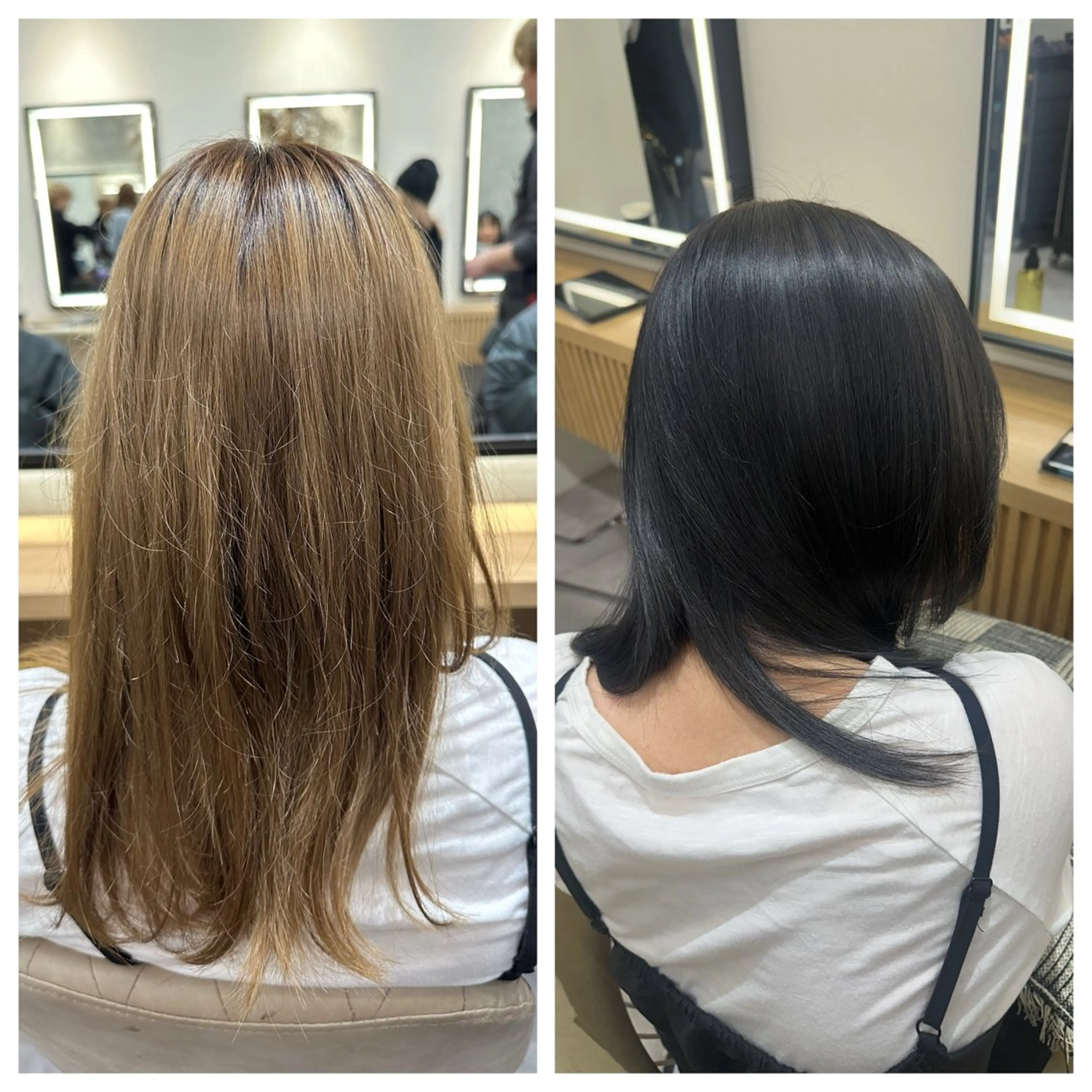 セミロング ヘアカラー 藤村 将士のヘアスタイル