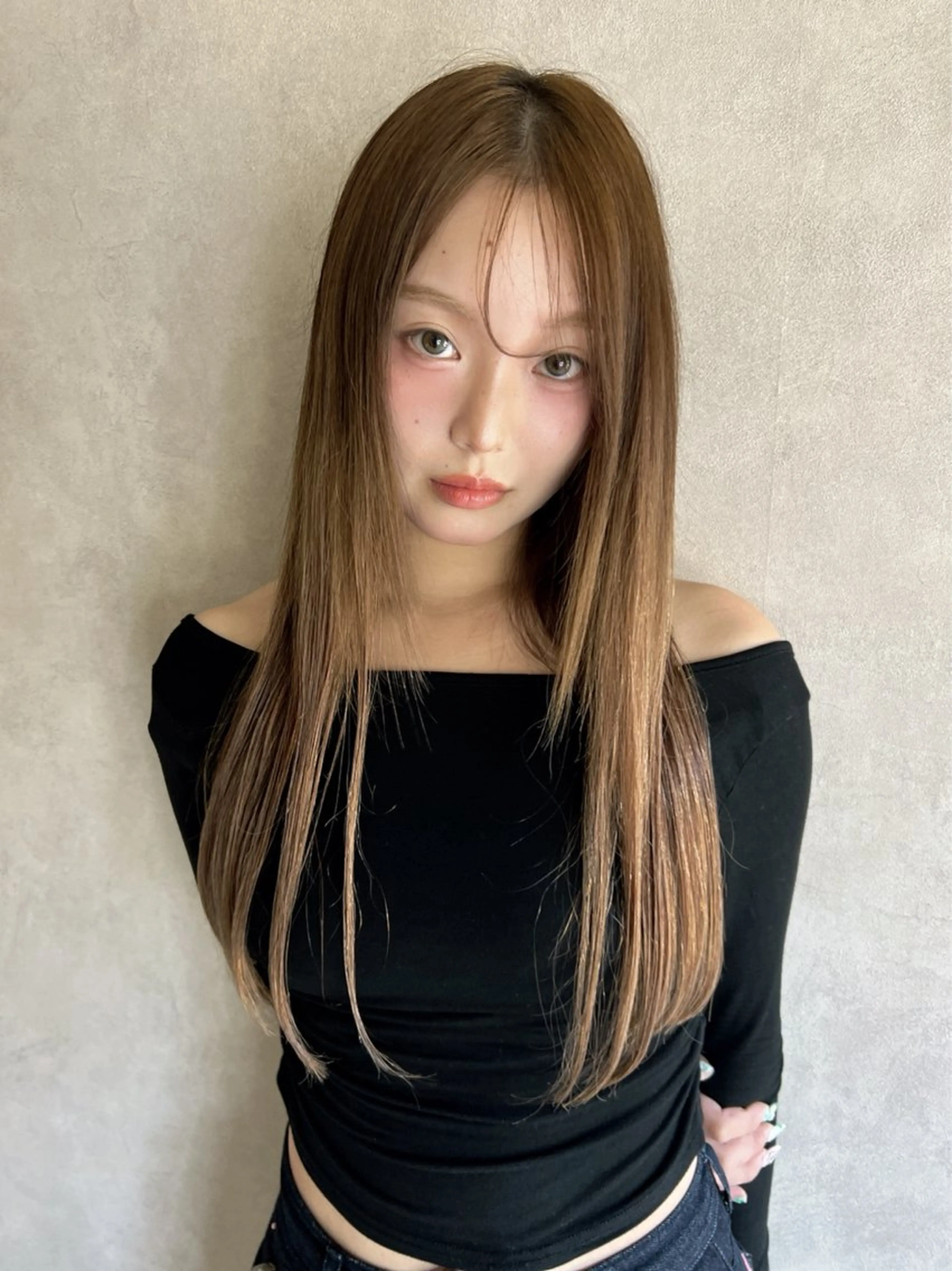 nehus nagaoka所属・🖤複雑履歴ブリーチ Mizuki 🖤のヘアスタイル