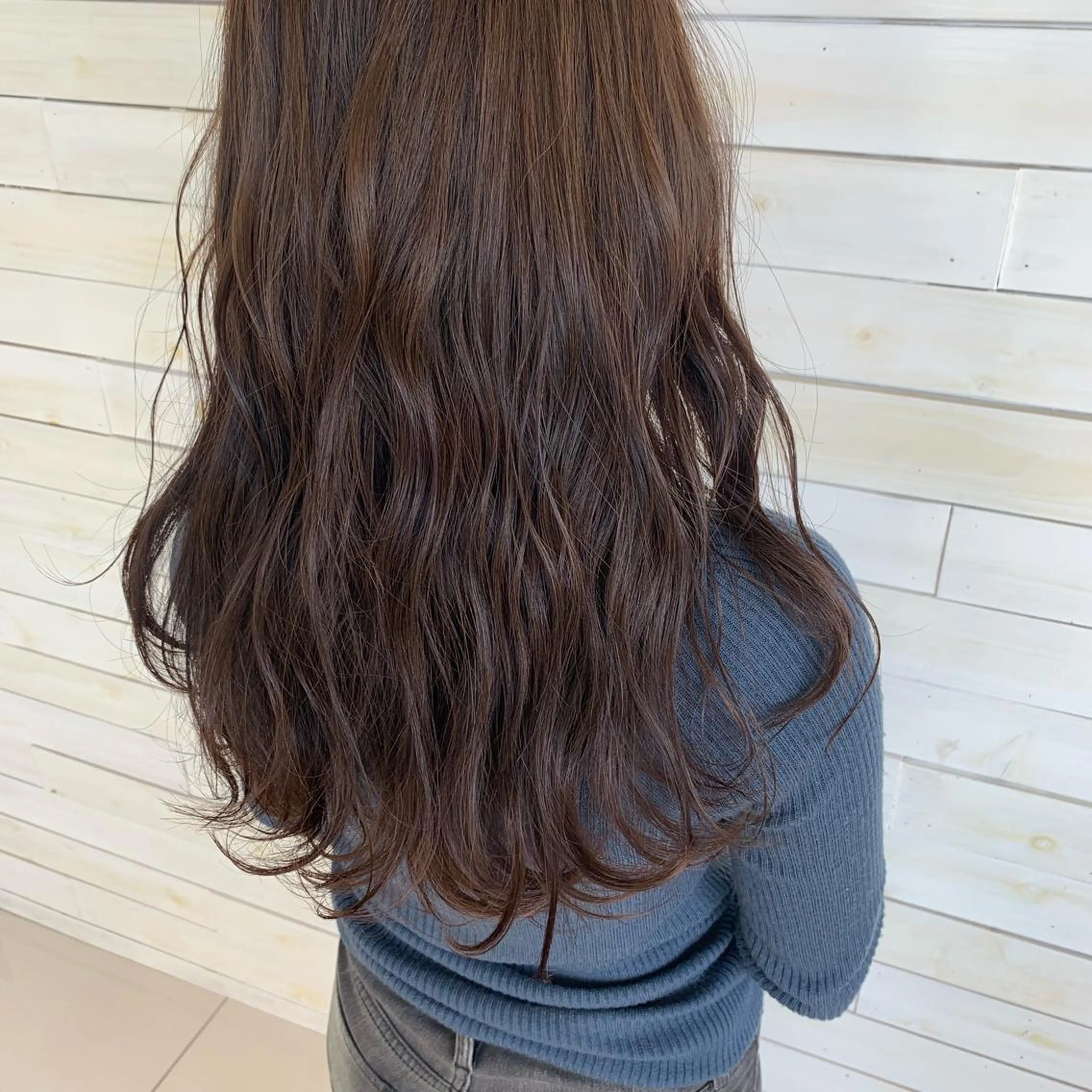 カラー 黒田瀬奈/ボブ まろやかベージュのヘアスタイル