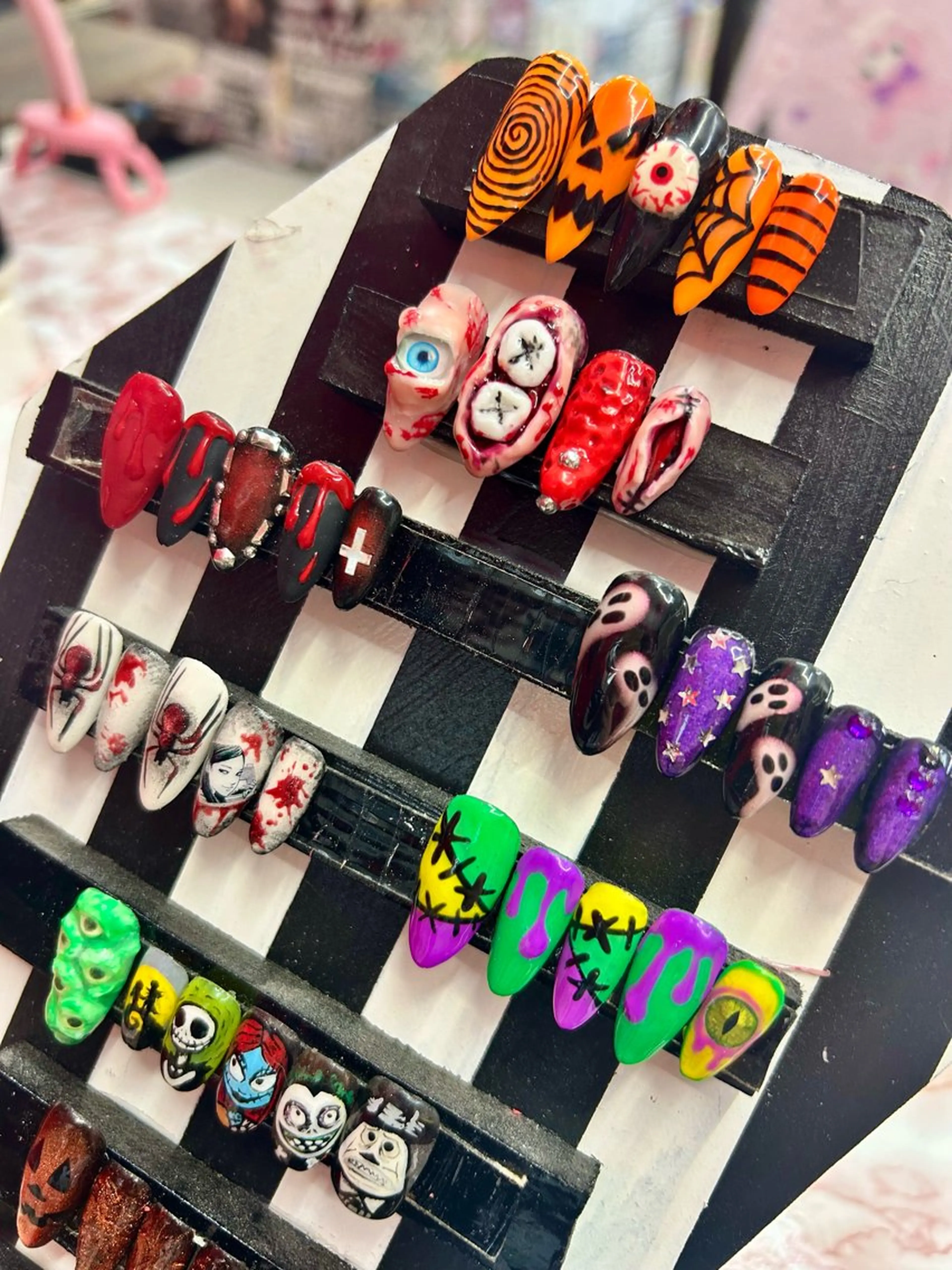 ハロウィンネイルセット🎃の写真