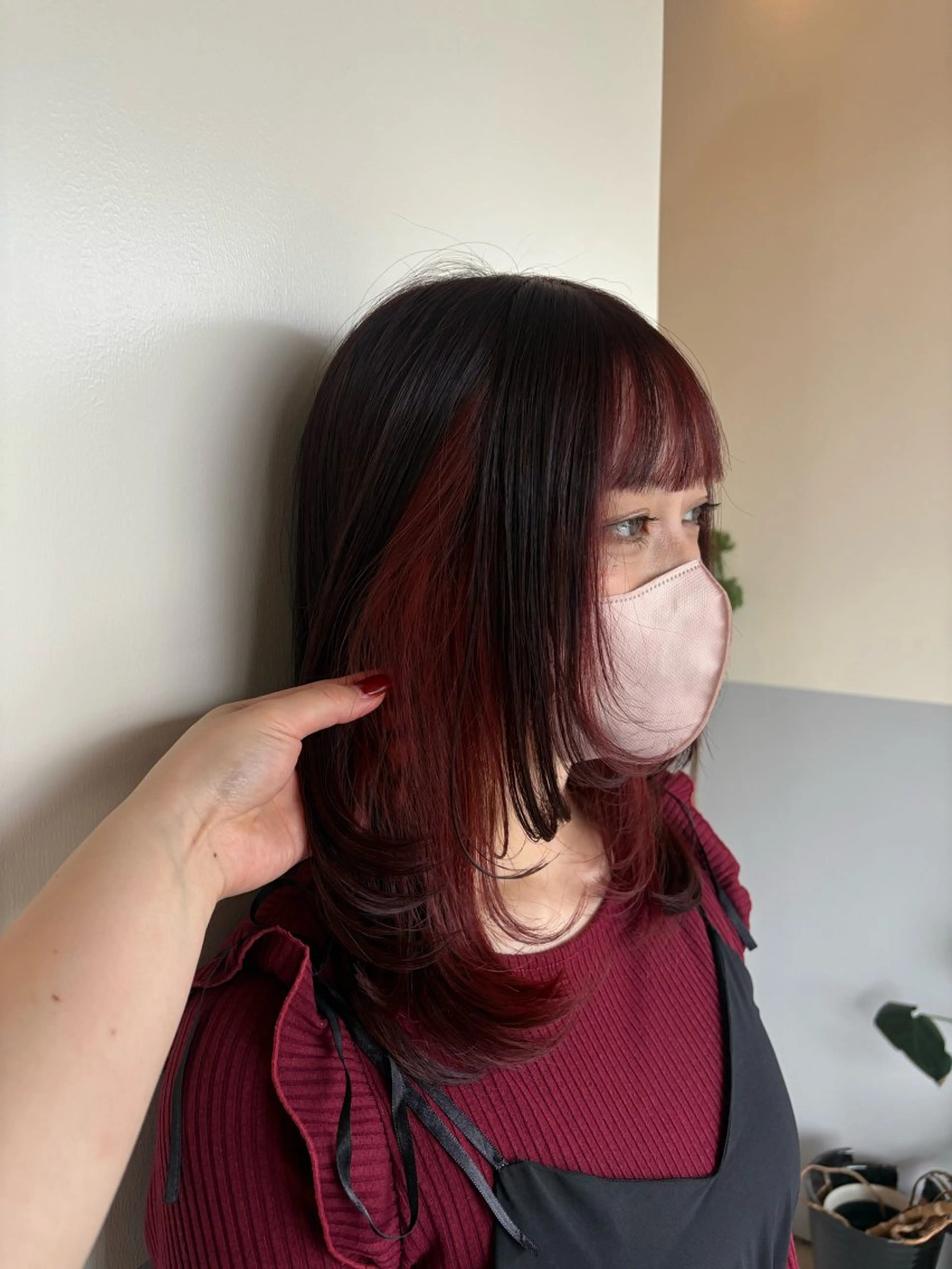 ミディアム 鈴木 美由華のヘアスタイル