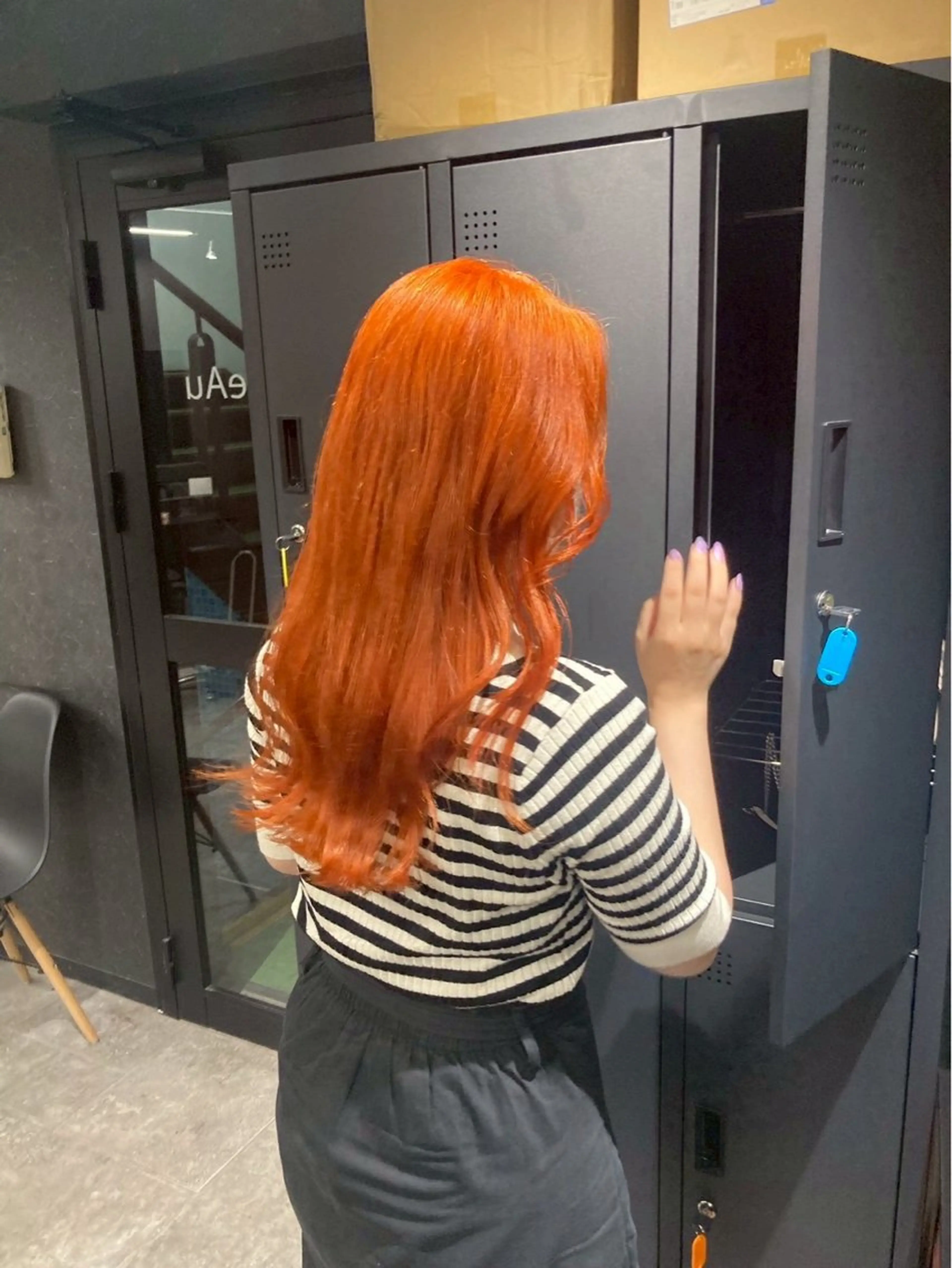 ミディアム カラー ヘアカラー トリートメント 💎透明感カラー💎 bAteAu あまねのヘアスタイル