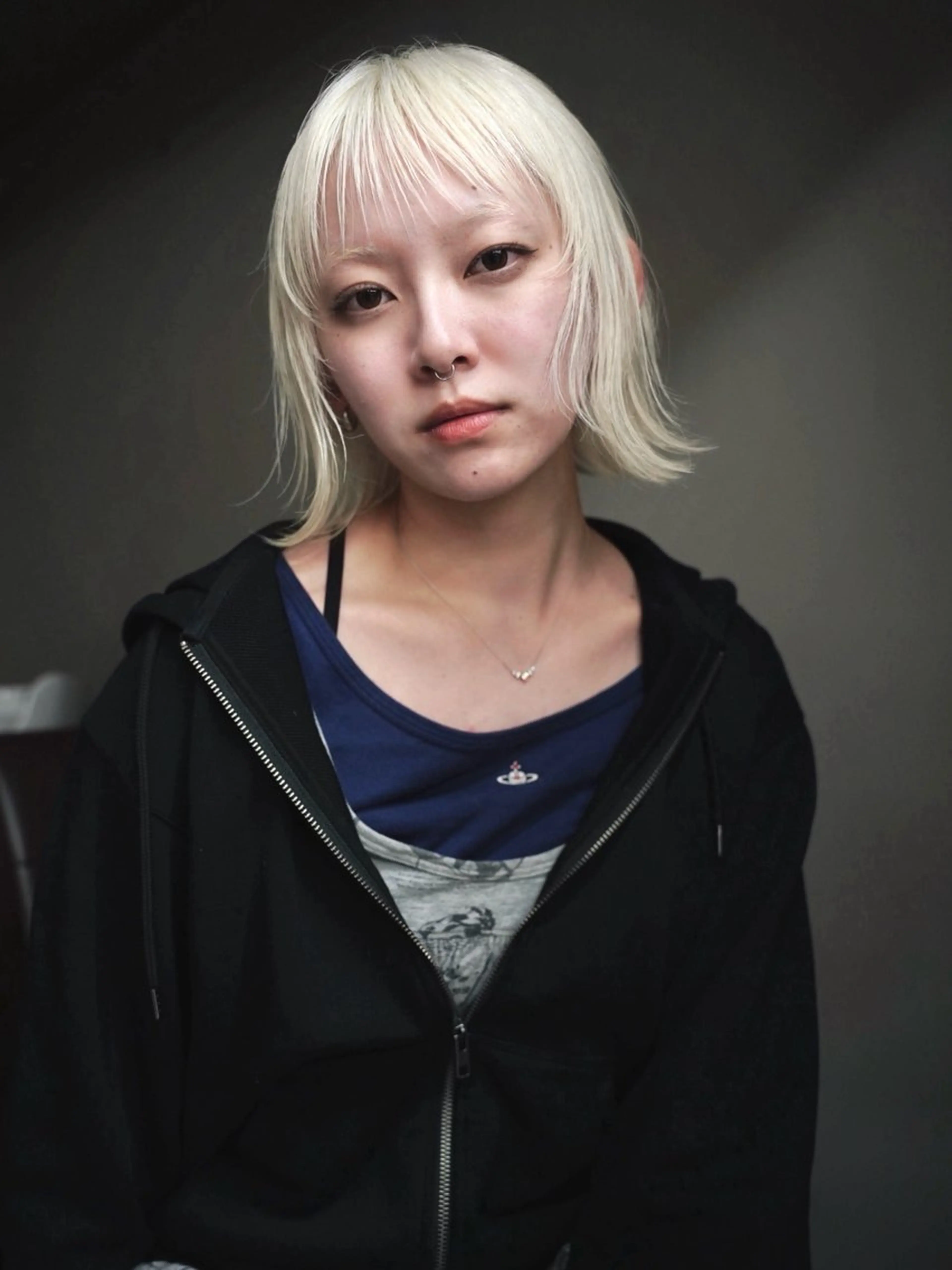 ショート カラー ブロンド ボブ レイヤーカット カット ヘアカラー トリートメント デザイン/レイヤー Kaito🐩/栄のヘアスタイル