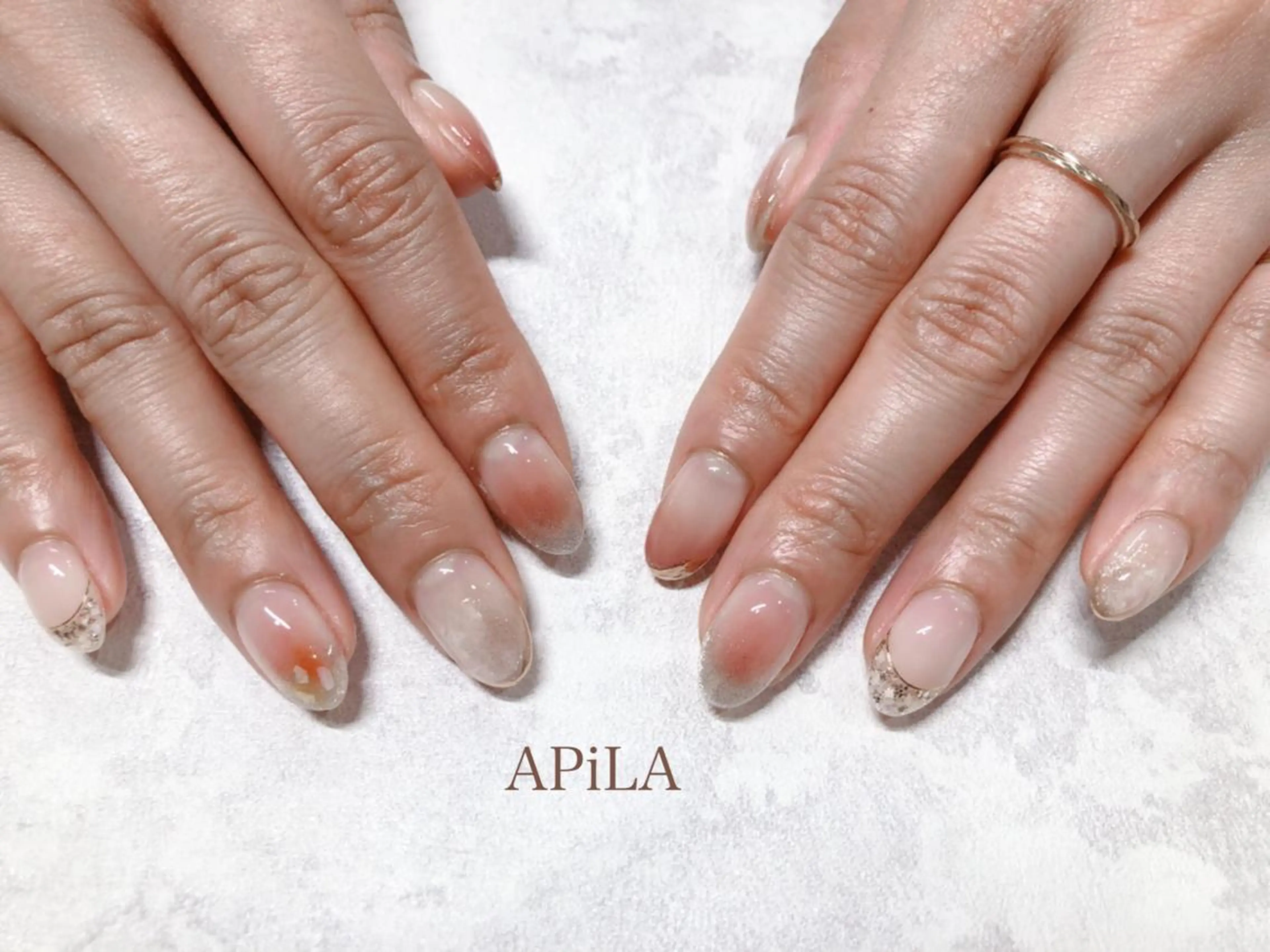 ネイル APiLA 甲斐田のネイルデザイン