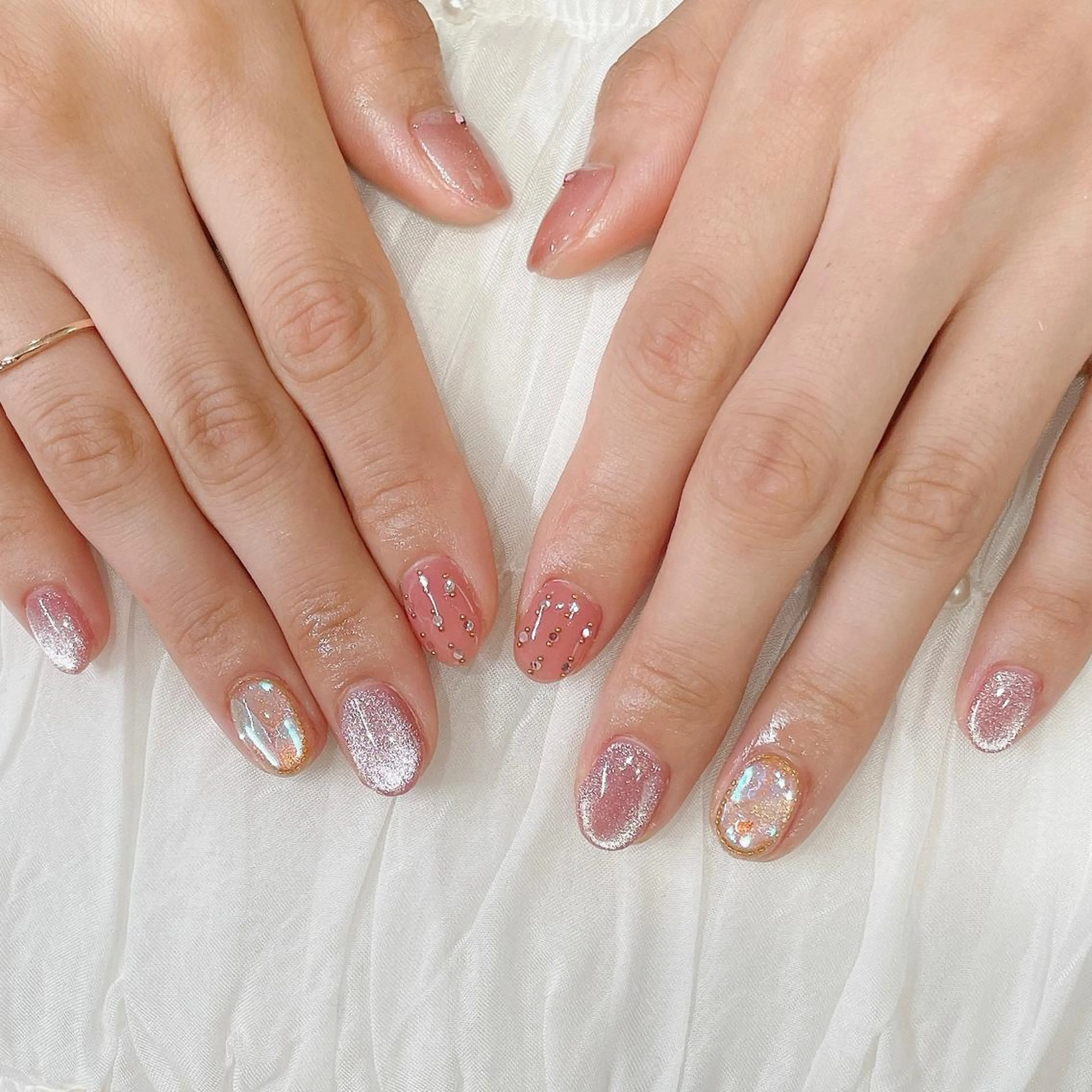 ネイル ハンドネイル A85G ayakoのネイルデザイン