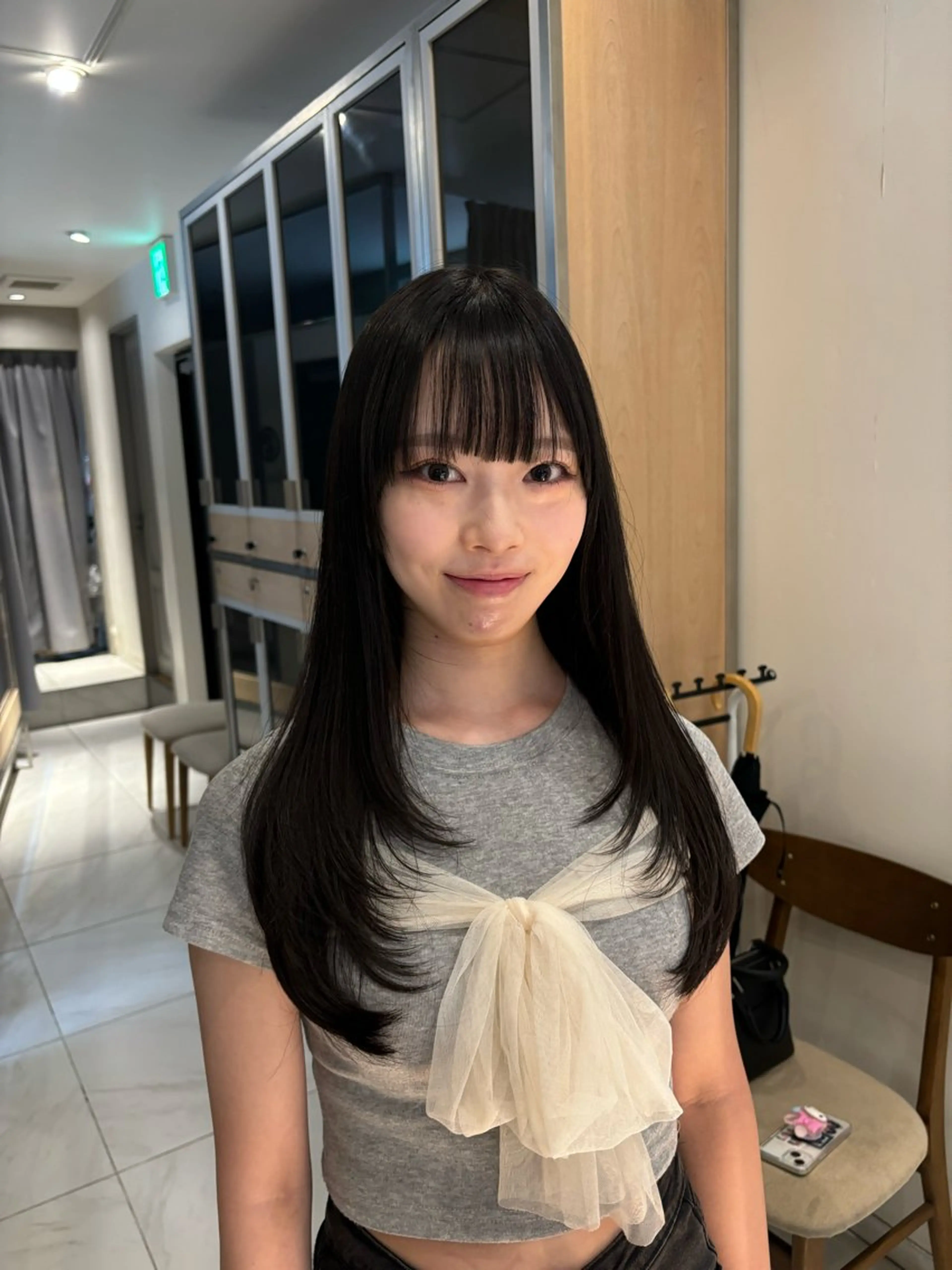 ロング ヘアアレンジ カット 艶髪/レイヤーカット 🐣misakiのヘアスタイル