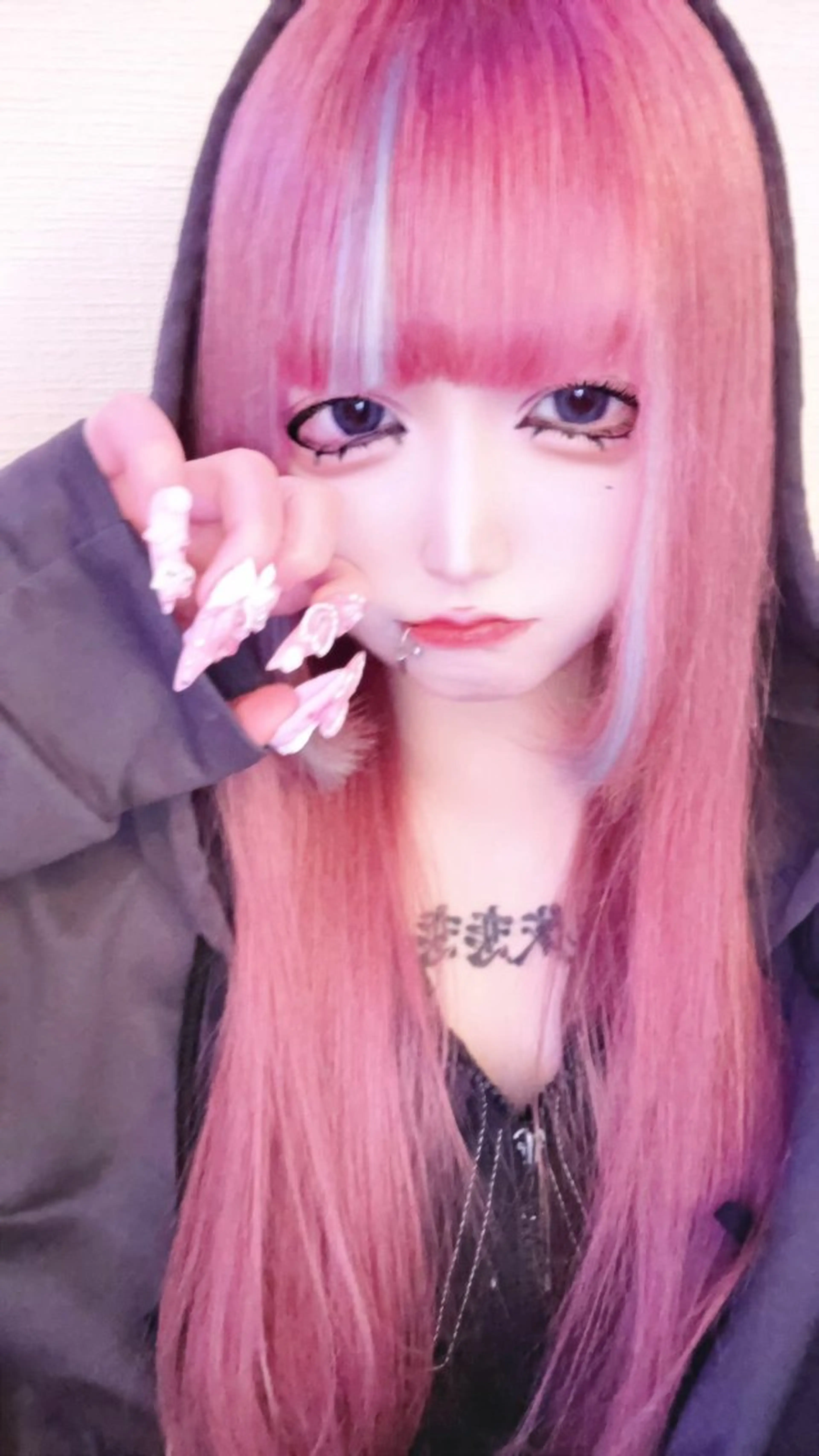 ロング カラー エクステ ヘアカラー エクステ M.O.D shibuya店所属・シールエクステ /まる🐺/渋谷のヘアスタイル