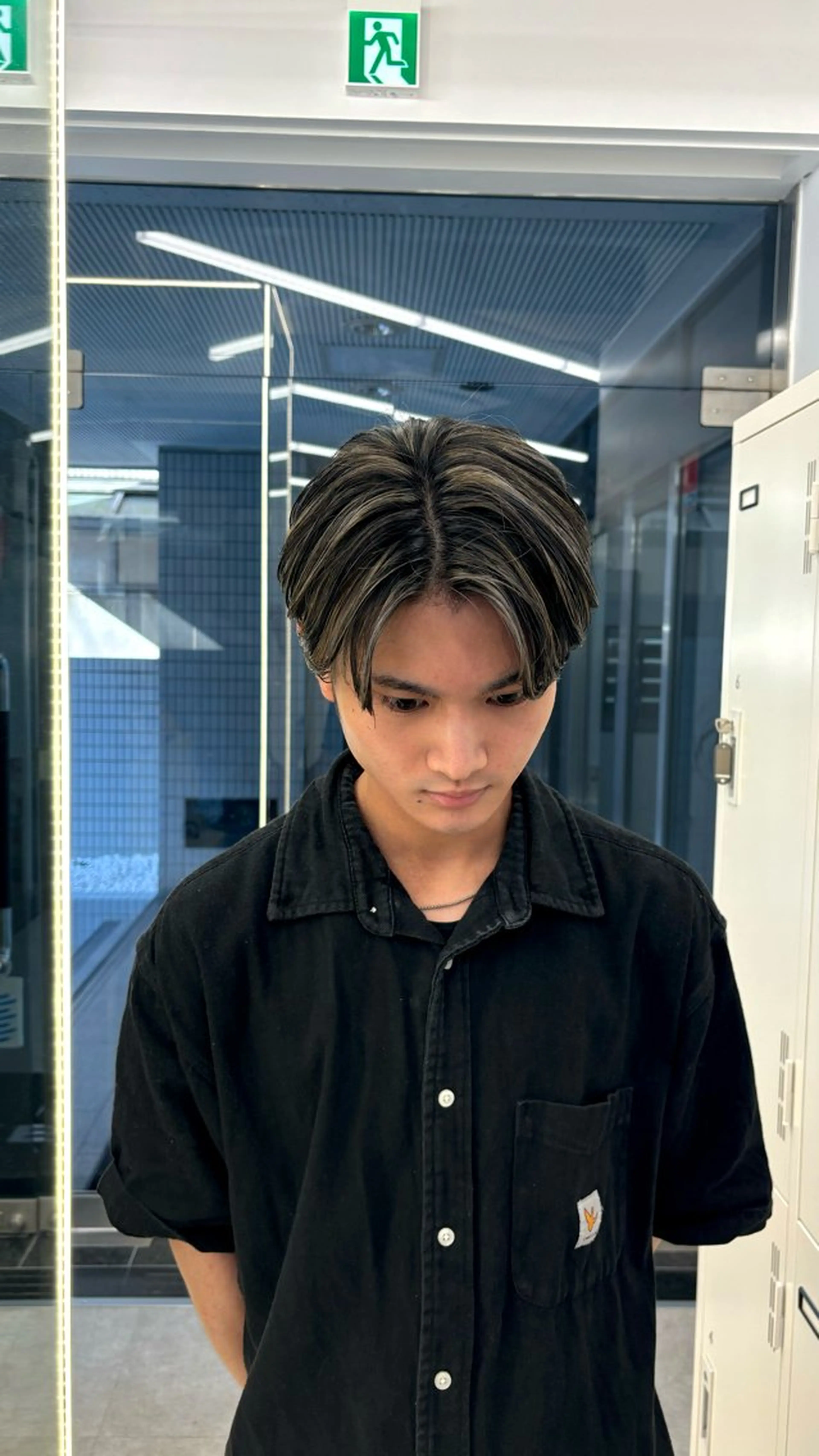 ショート カラー メンズ 森龍馬 メンズ専門美容師のヘアスタイル