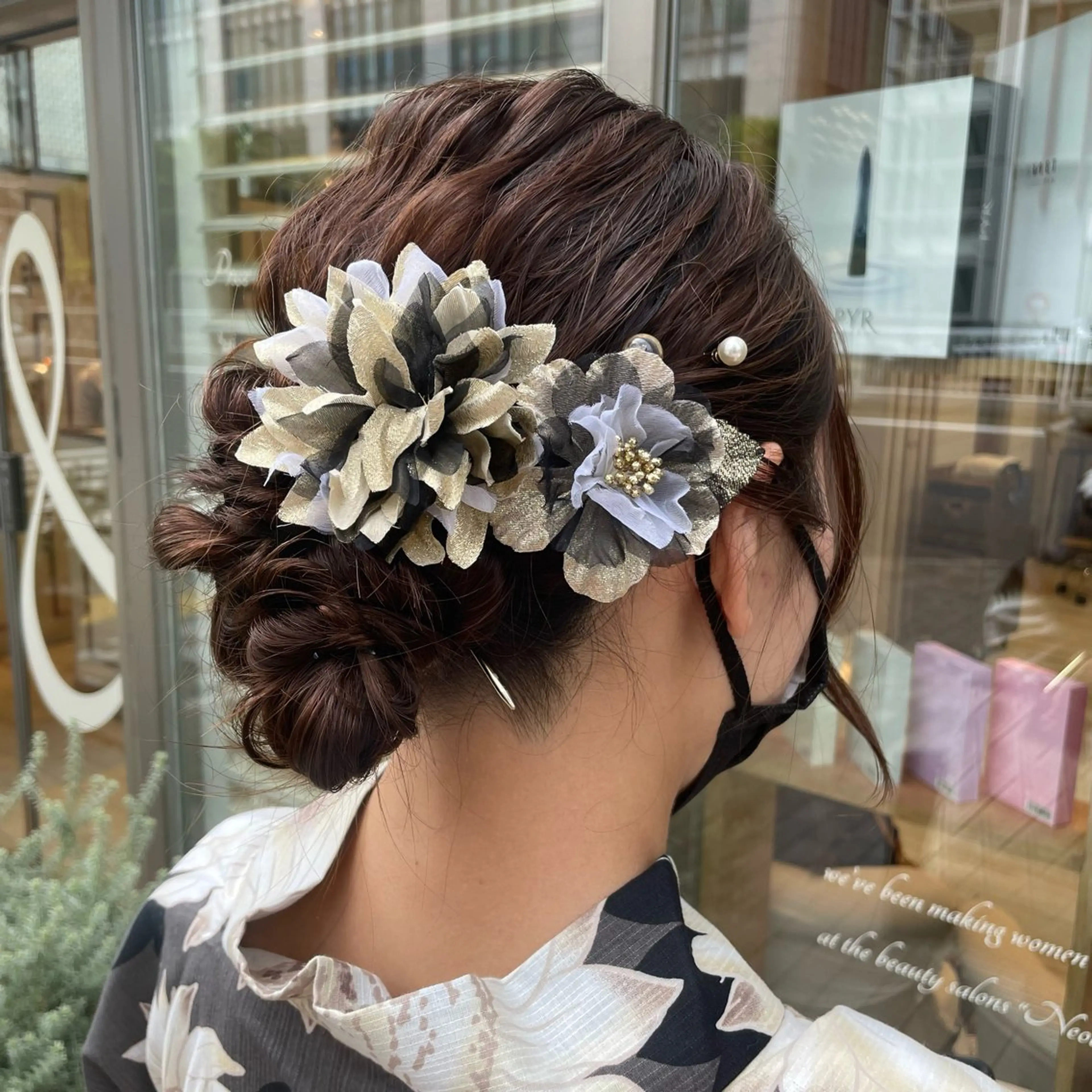ヘアアレンジ 着付け ヘアアレンジ 🌿あがりれいなのその他イメージ