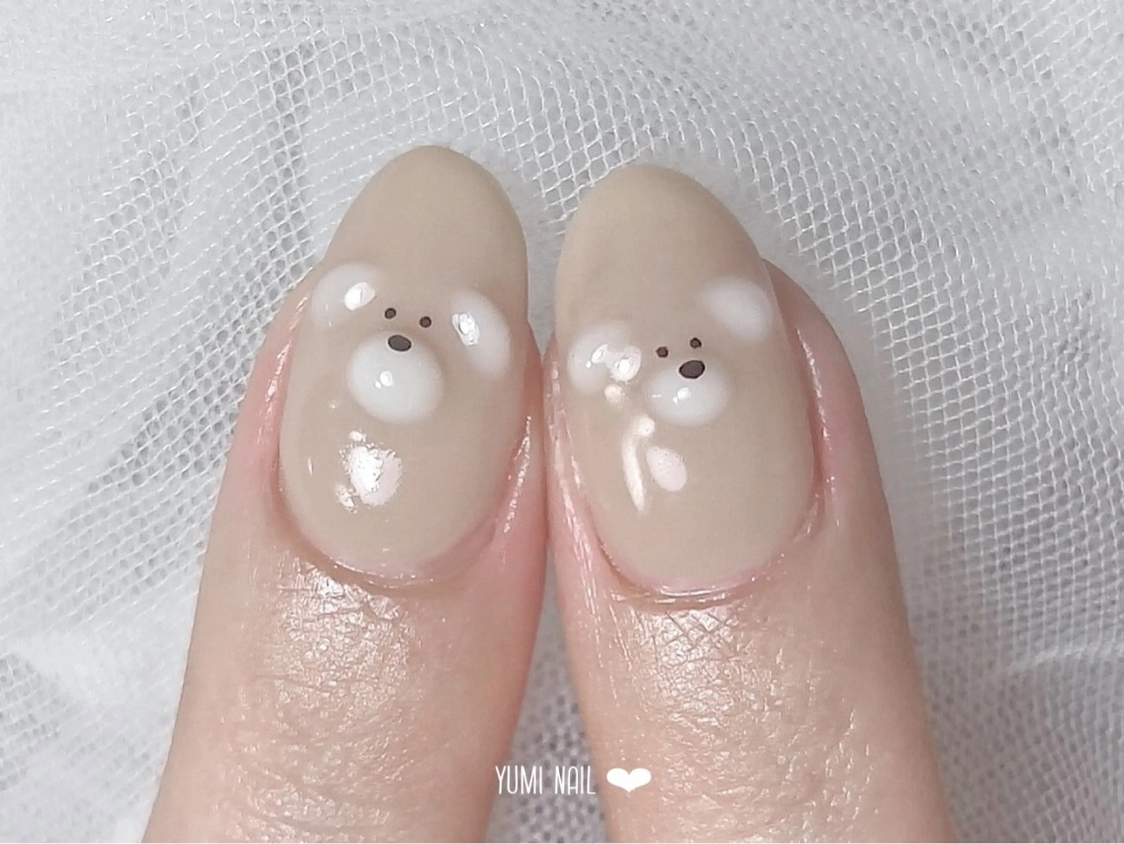 ネイル 𝐲𝐮𝐦𝐢🎀 長さ出しデザイン専門のネイルデザイン