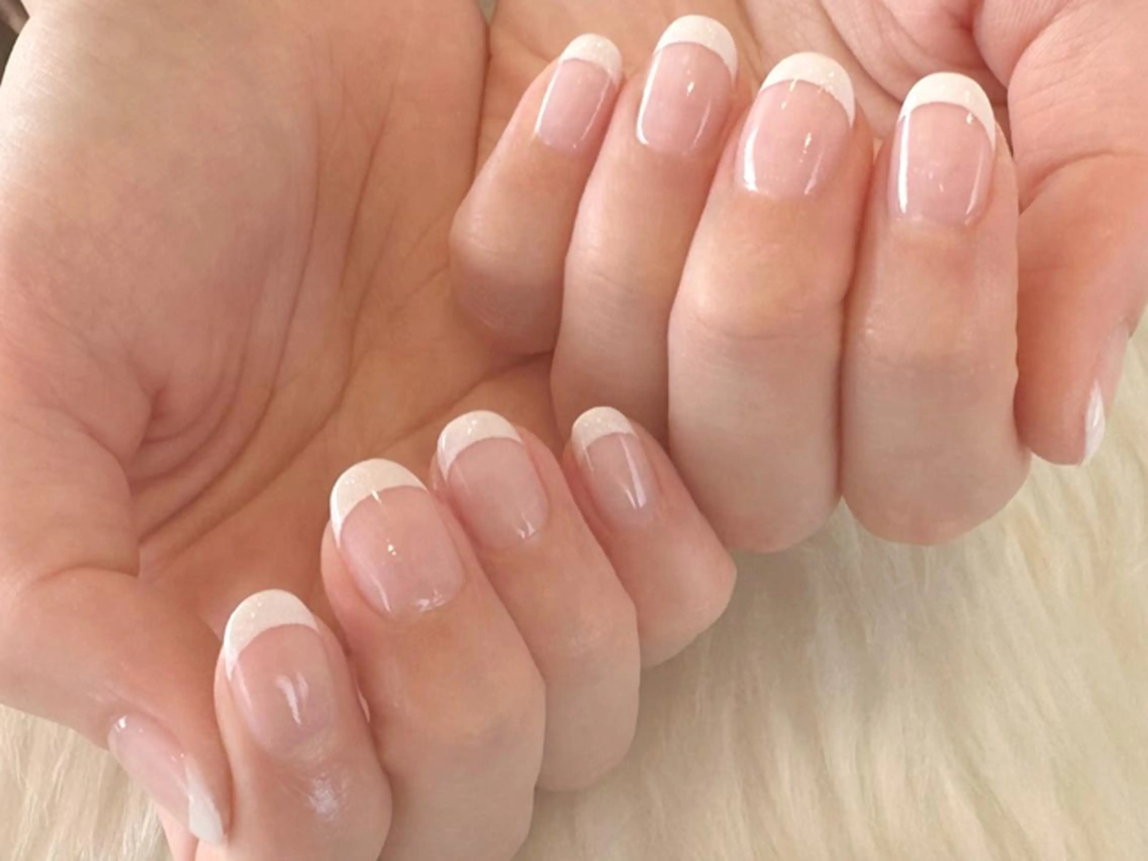 ネイル フレンチネイル ハンドネイル Kanai Harukaのネイルデザイン