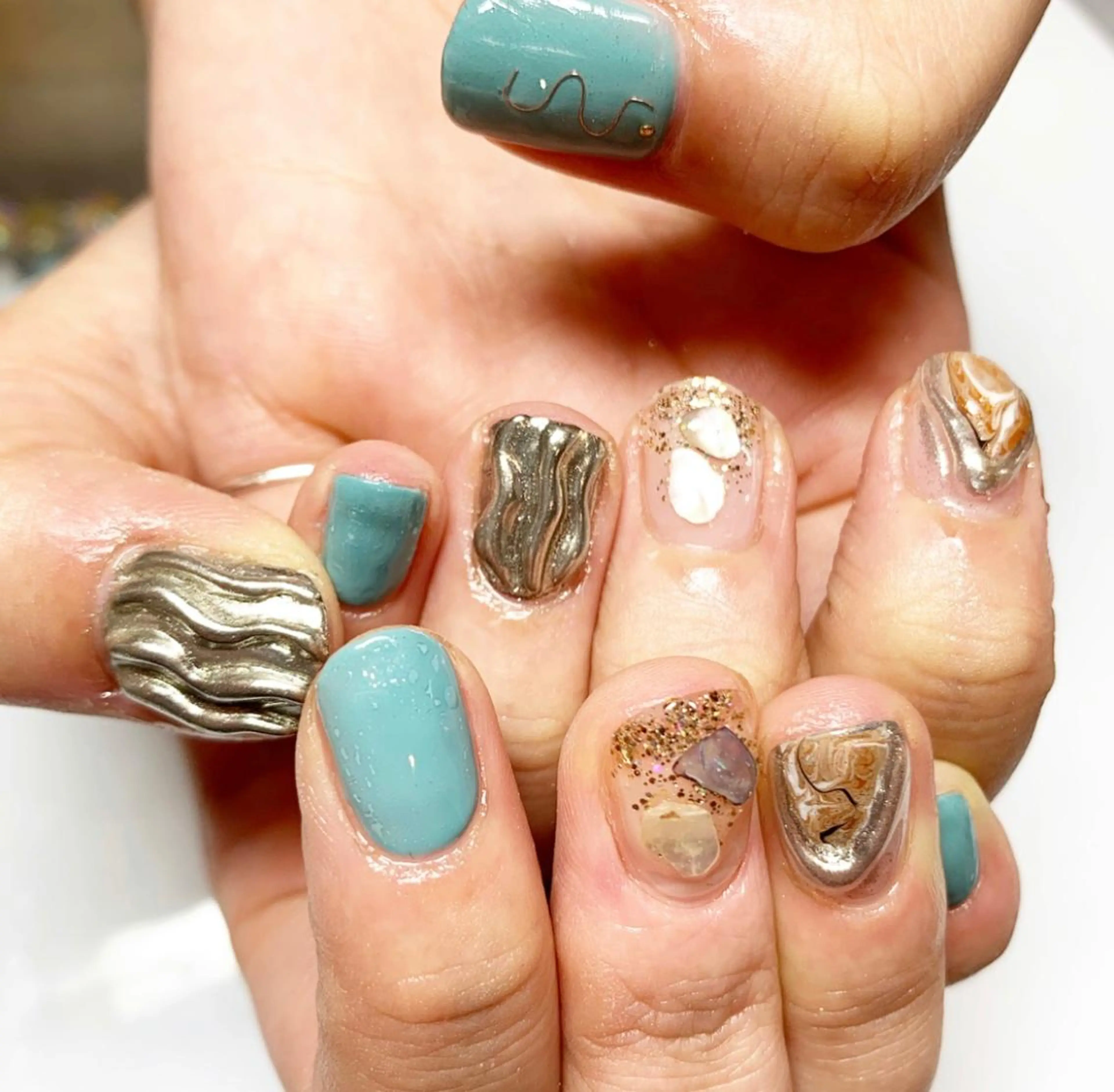 ネイル 駒月 明日香のネイルデザイン