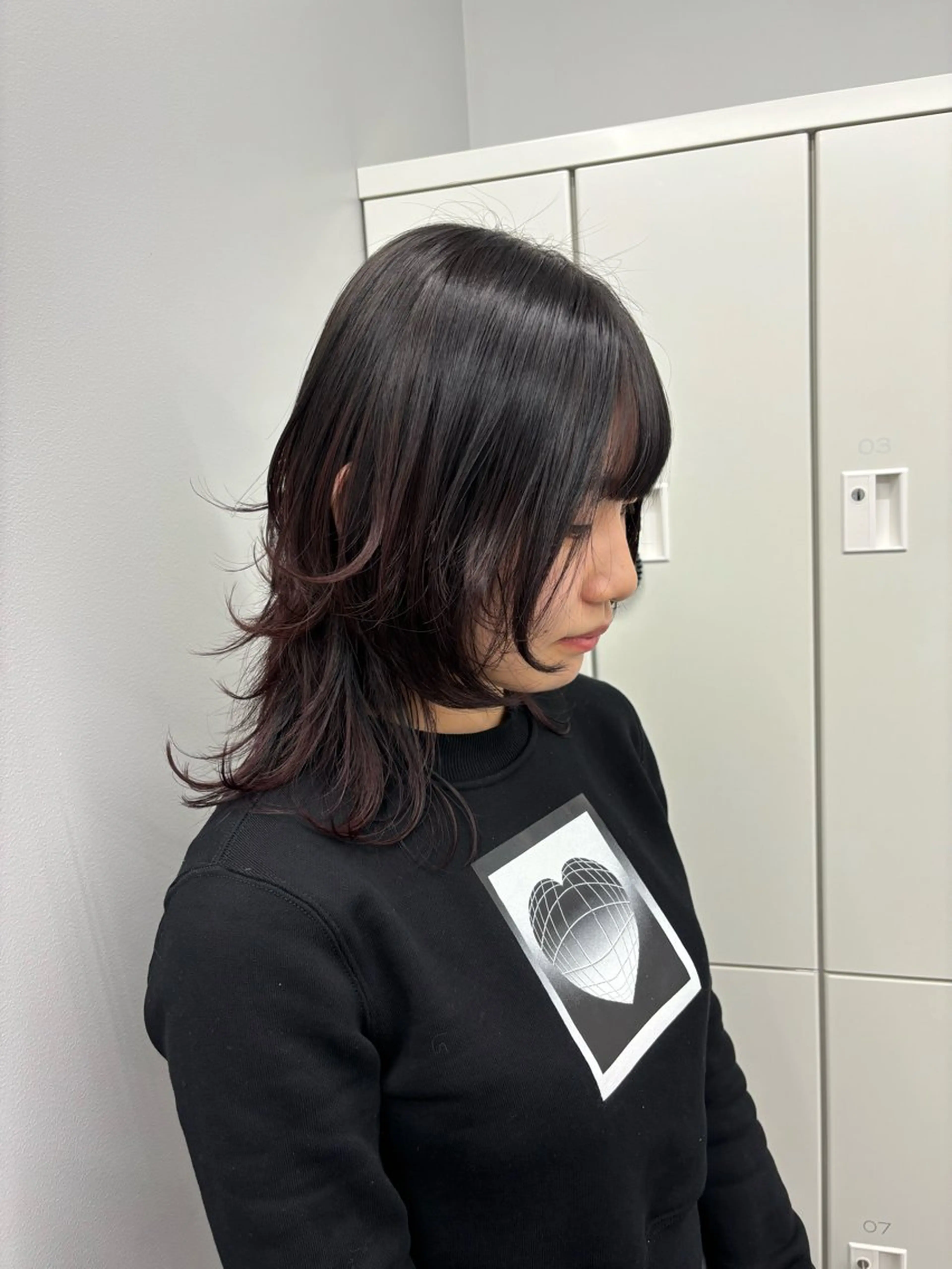 ミディアム ヘアカラー ROCCO3rd / りんなのヘアスタイル