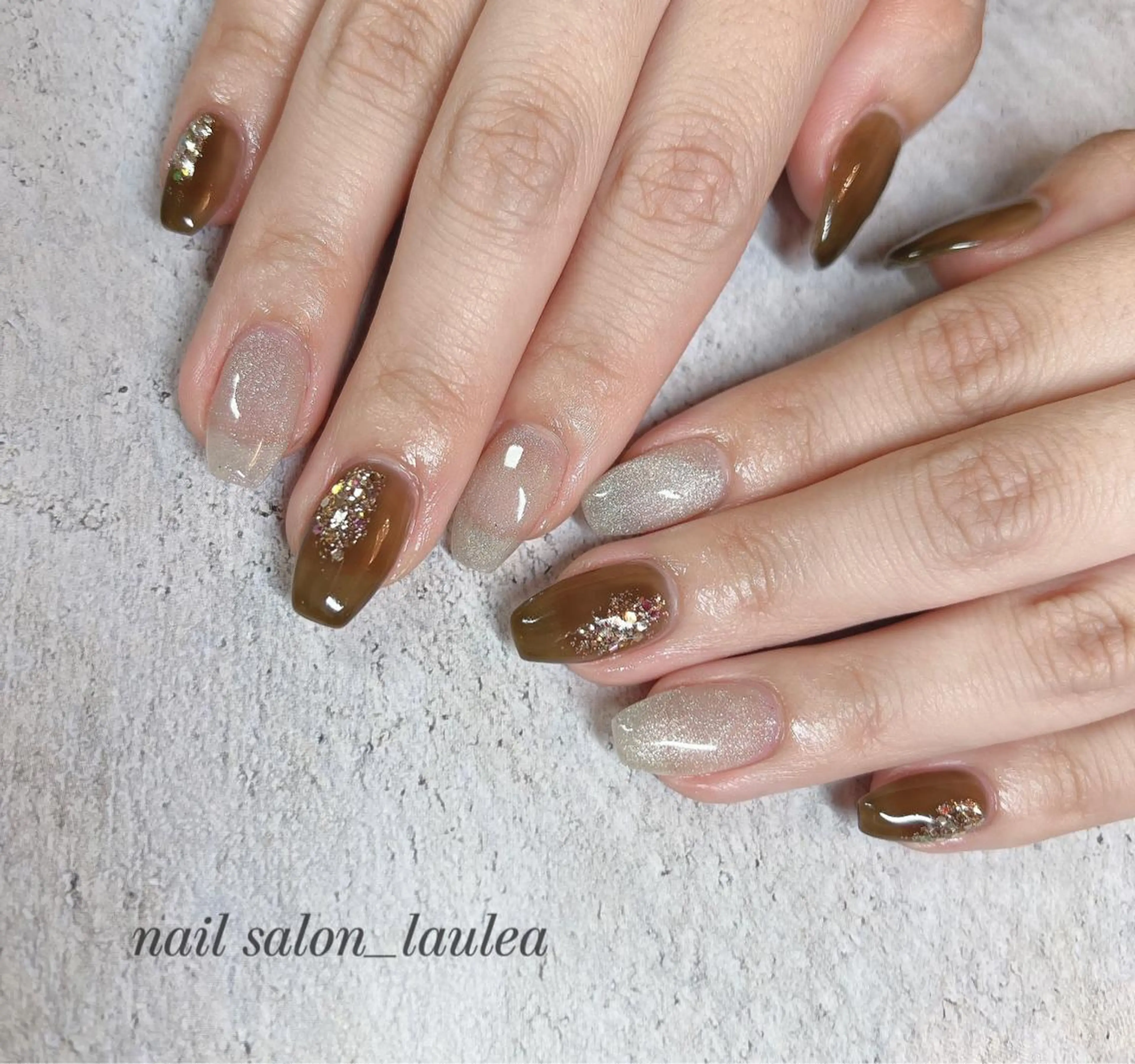ネイル フットネイル nail salon Lauleaのネイルデザイン