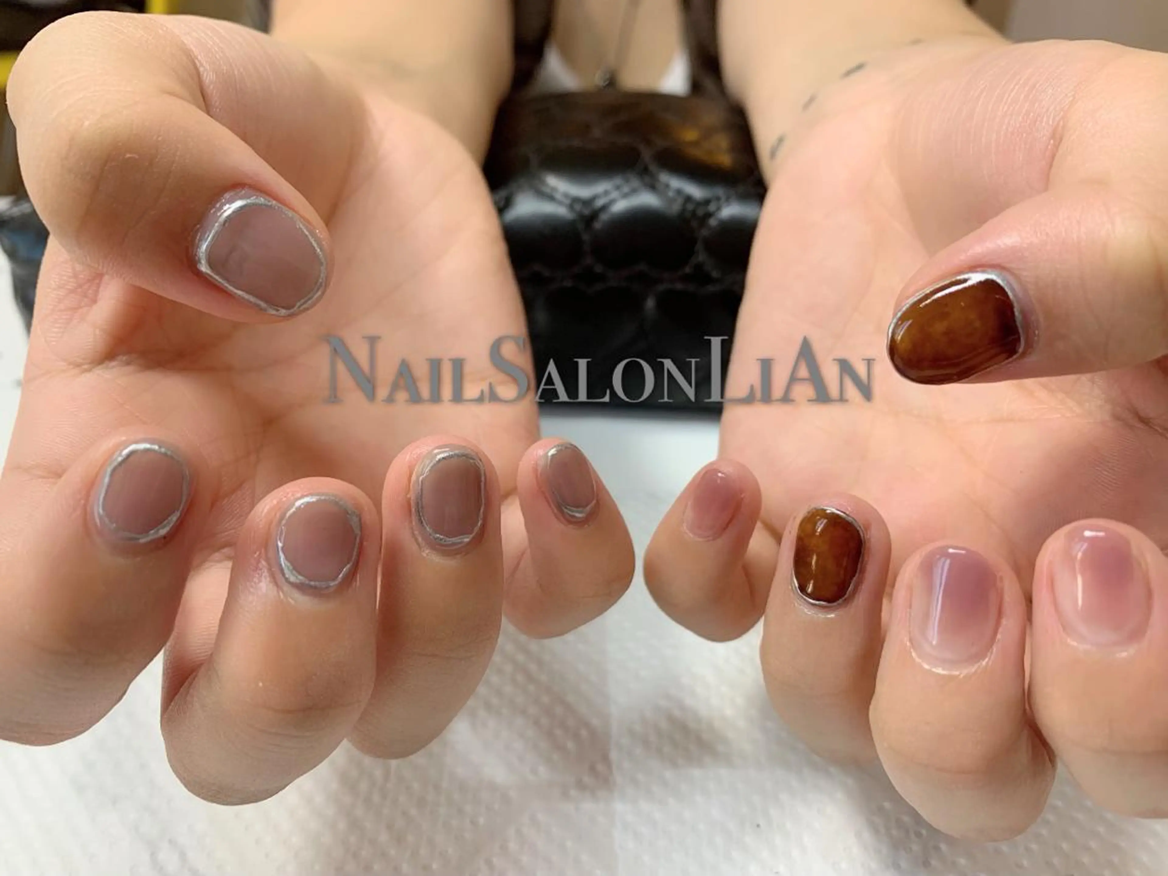 ネイル 持ち込み ハンドネイル NailSalon LiAnのネイルデザイン