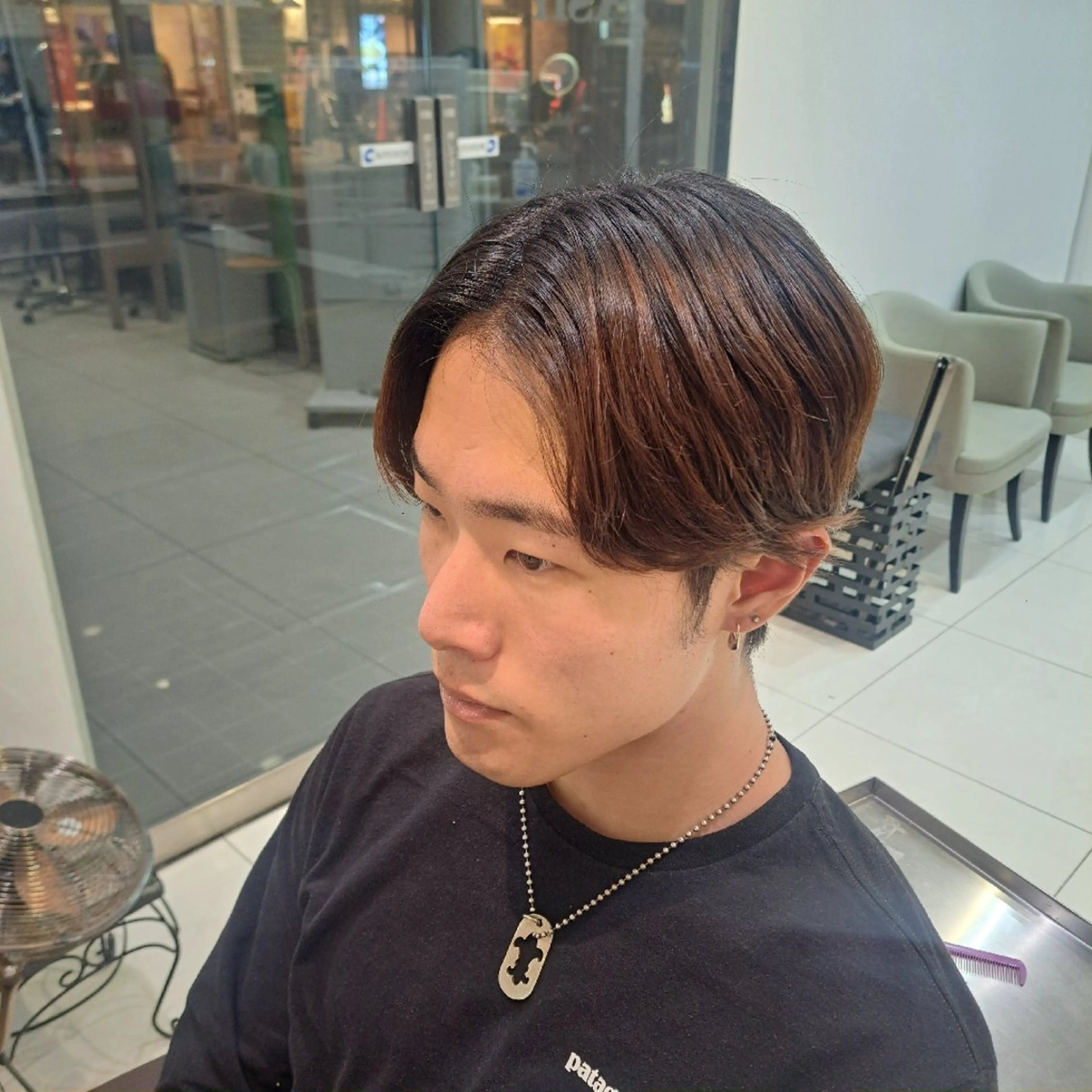 【🔥自然な毛流れを🔥】メンズ縮毛矯正/✨真っ直ぐにならない縮毛で朝の時短と清潔感を✨の写真