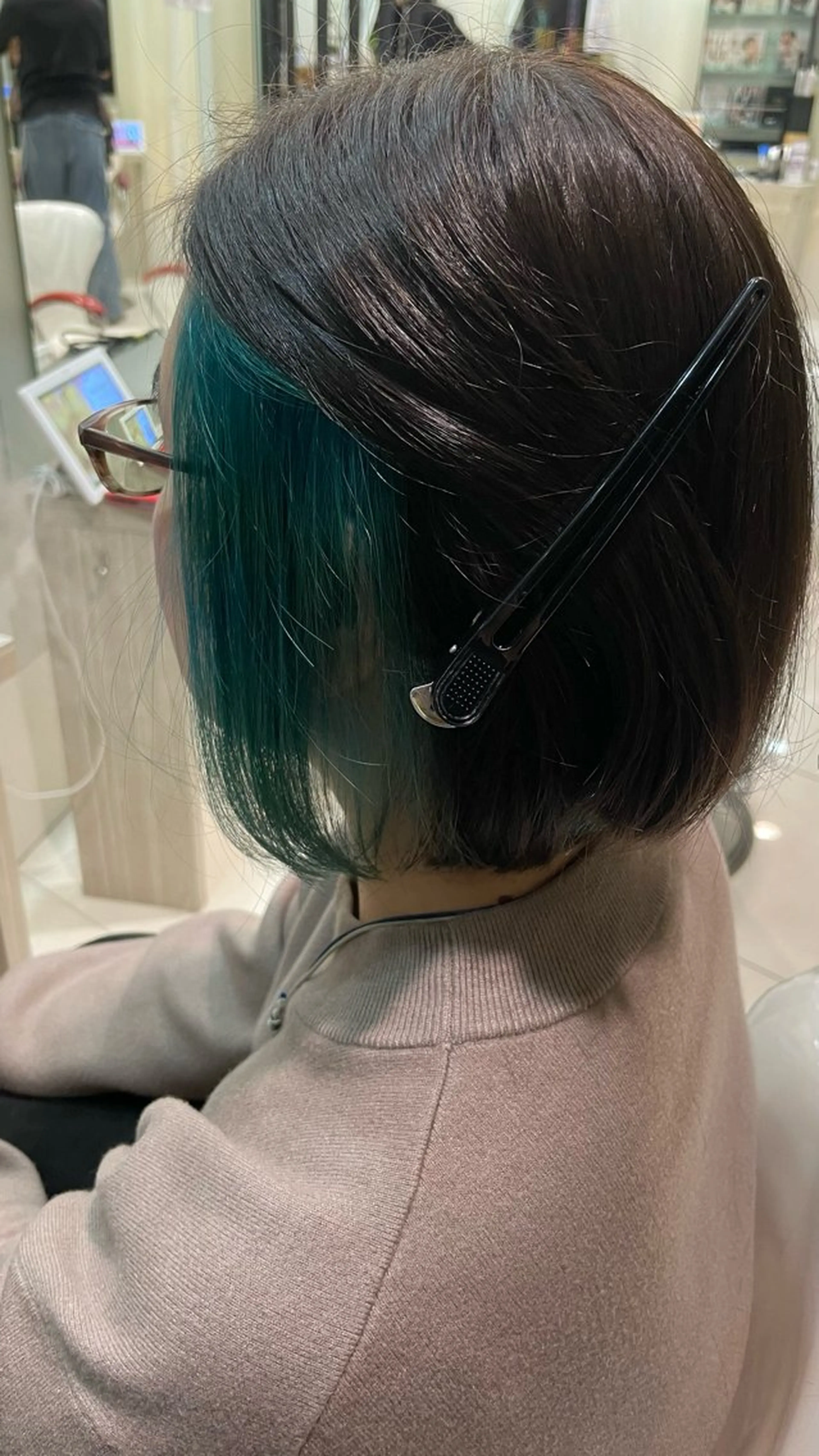 ショート カラー 前下がりボブ ボブ 🎨 SHIORI🥀のヘアスタイル