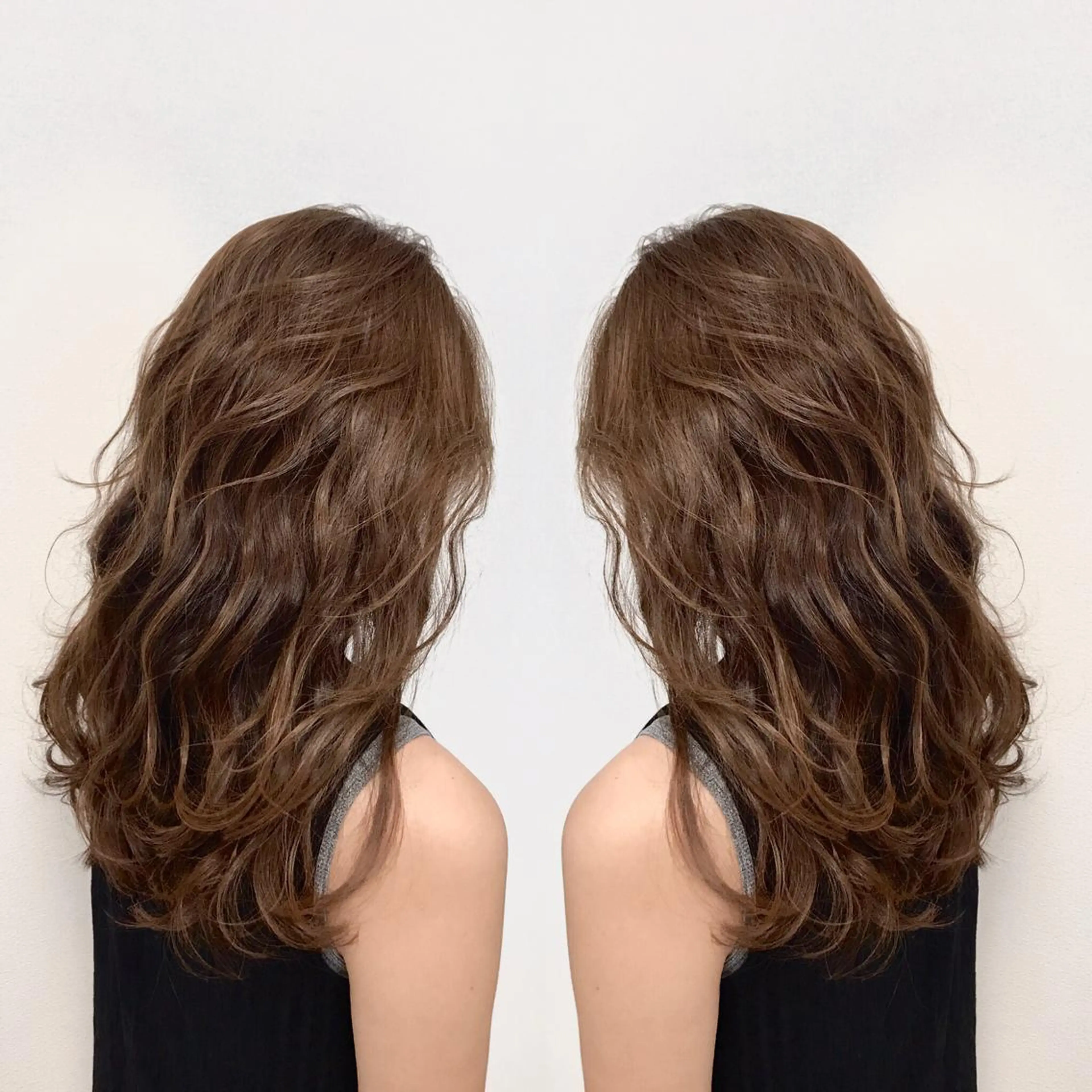 ロング カラー イルミナカラー ヘアカラー トリートメント 💗艶×髪改善カラー 特化💗AYAKIのヘアスタイル