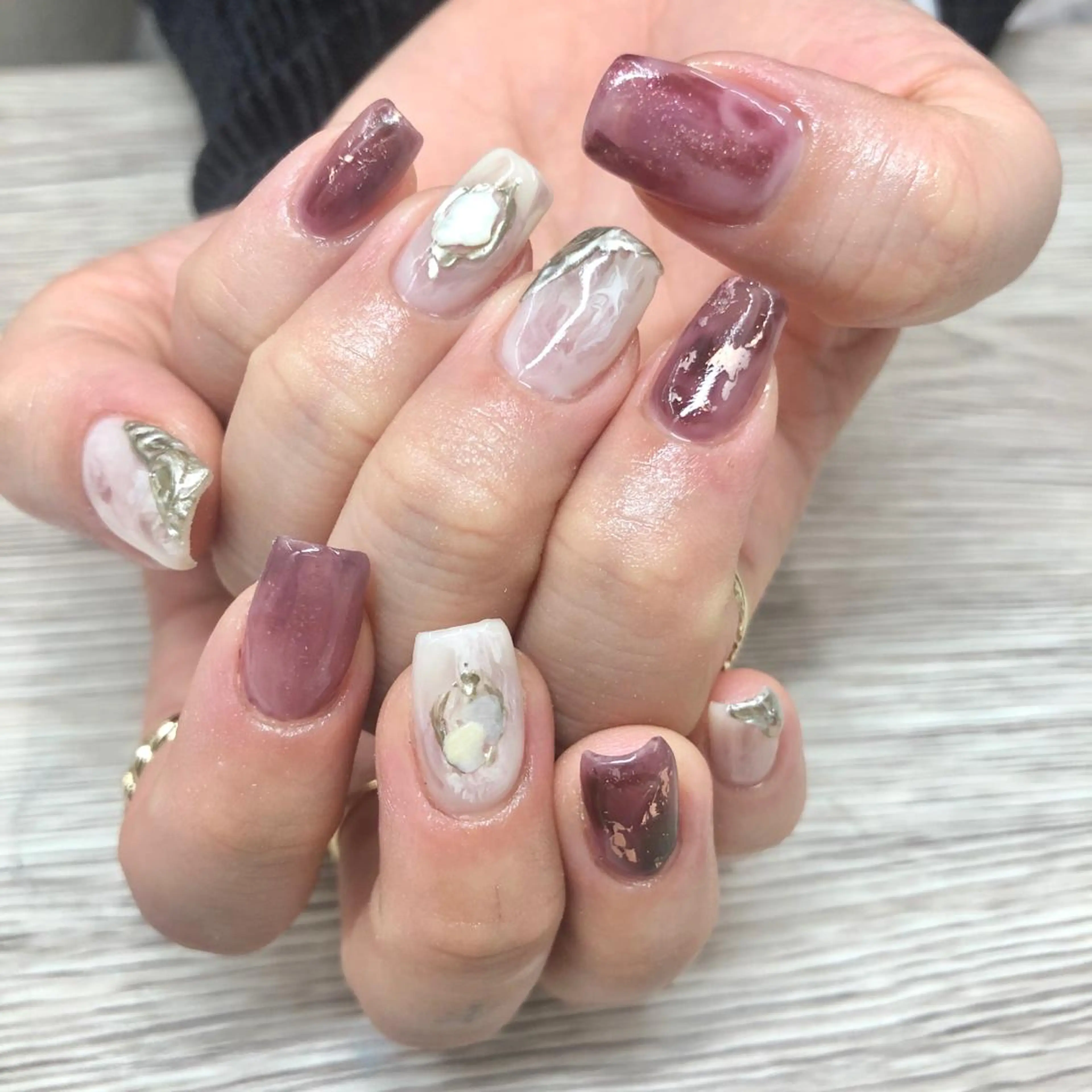 ネイル ニュアンスネイル 🎀AYAKO 🎀中韓ネイルのネイルデザイン