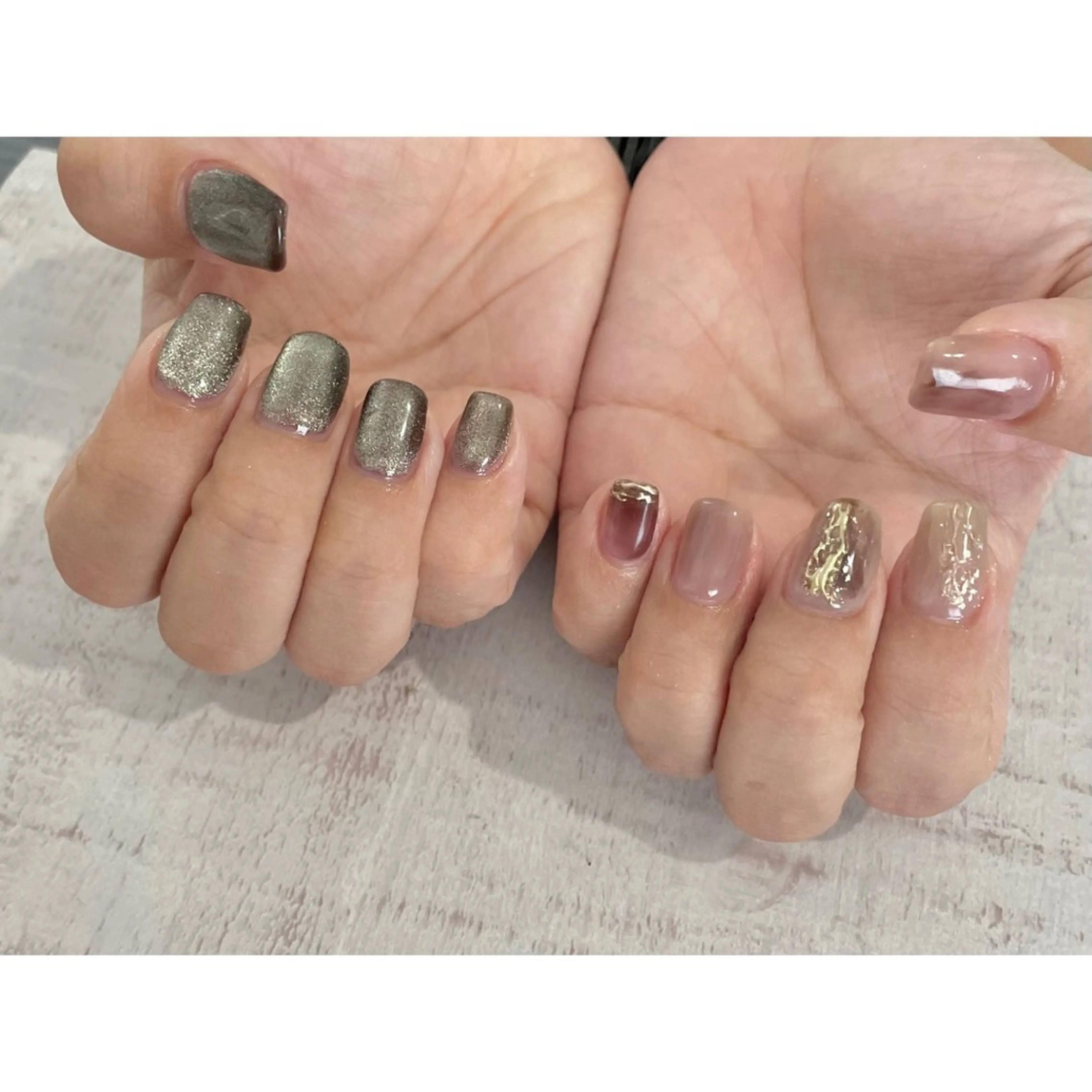 ネイル 𖡼 yumenoのネイルデザイン