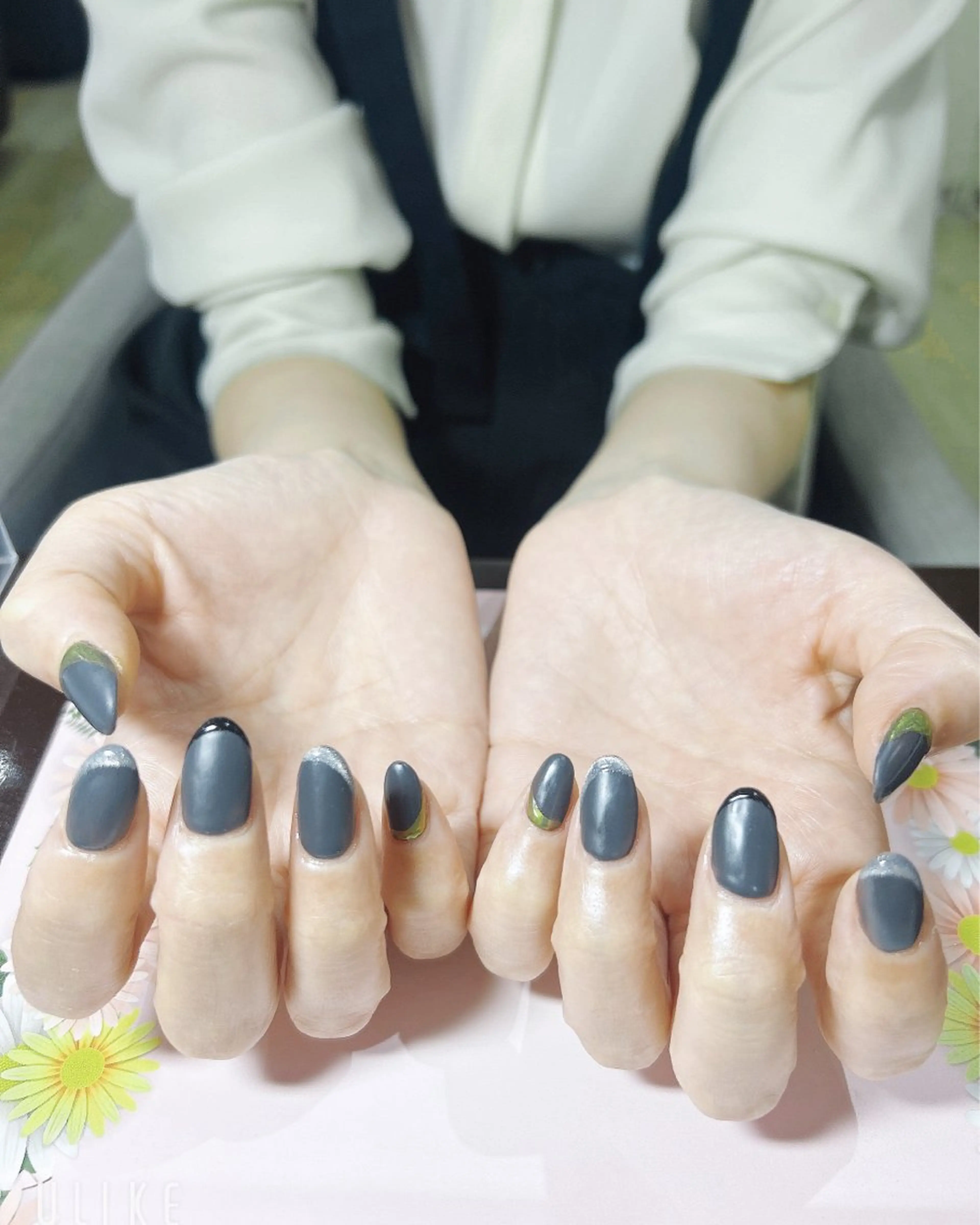 ネイル フレンチネイル ニュアンスネイル ハンドネイル 吉野✨ ネイルデザイナー✨のネイルデザイン