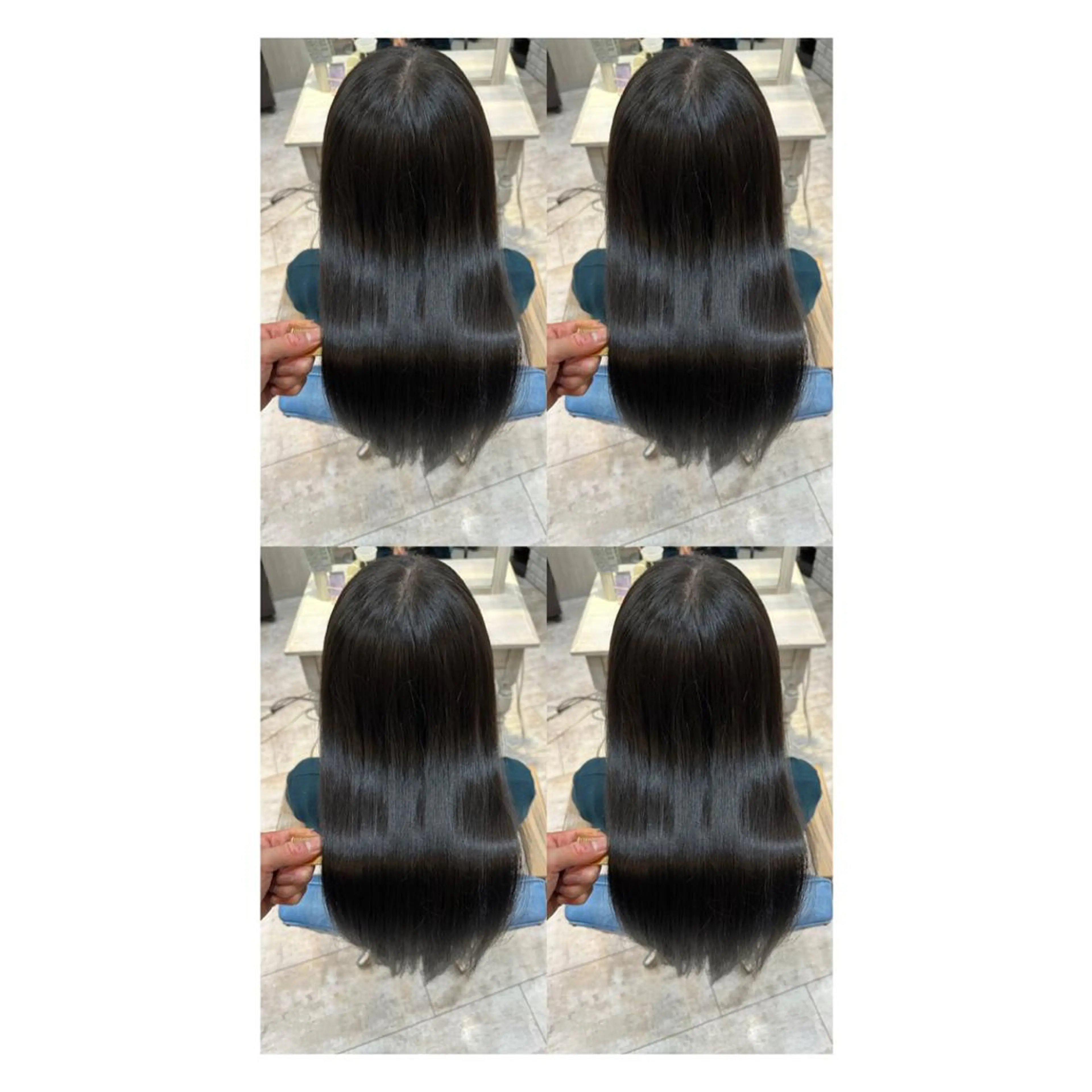 ロング カラー カット ヘアカラー トリートメント 髪質改善/縮毛矯正/ 韓国ヘア/店長敦士のヘアスタイル