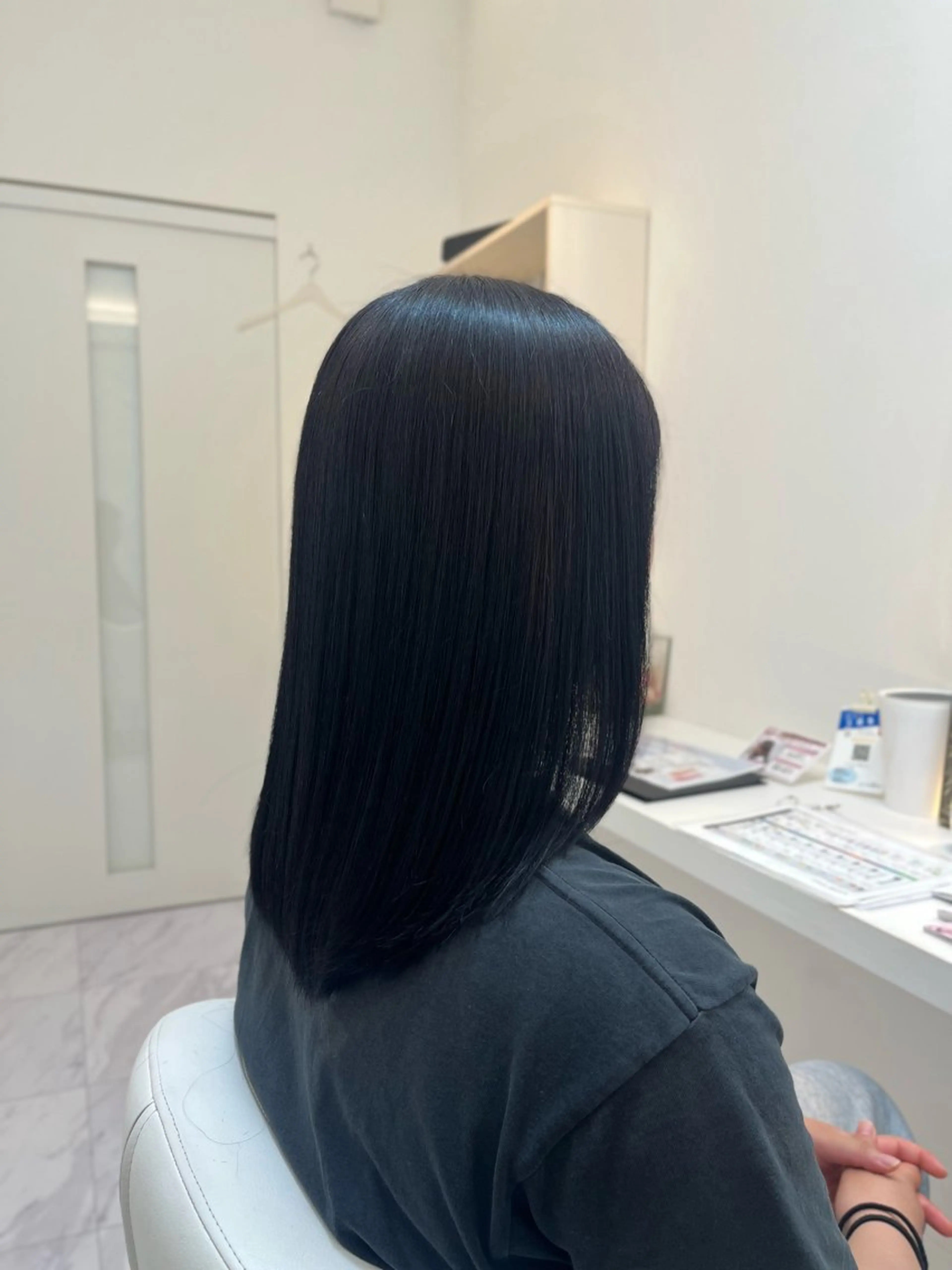 カラー ディープラベンダー ラベンダーカラー ヘアカラー 美容室mellow所属・松尾 姫依のヘアスタイル