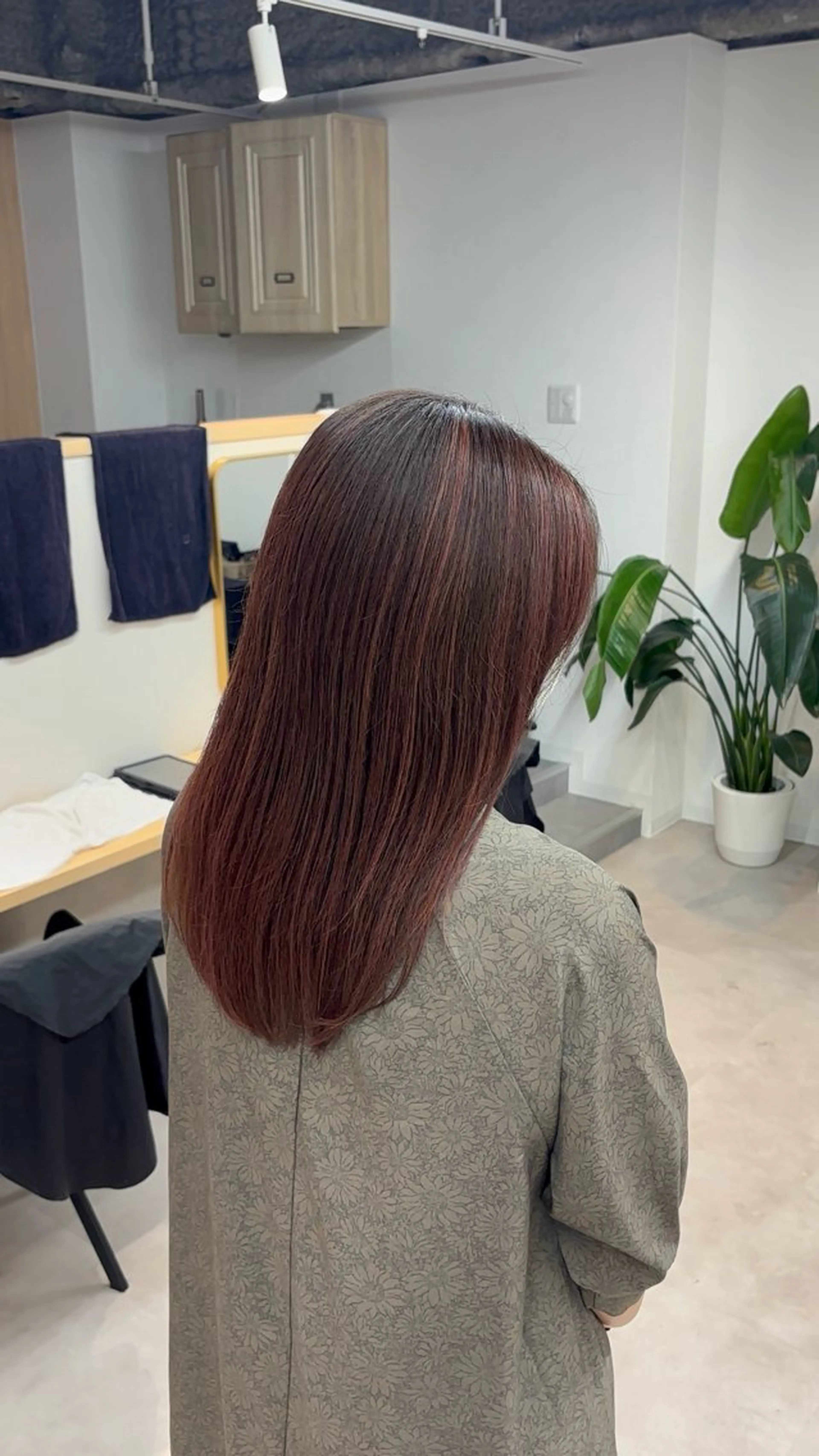 セミロング toto.船橋店所属・🩶toto. / UMI🩶のヘアスタイル