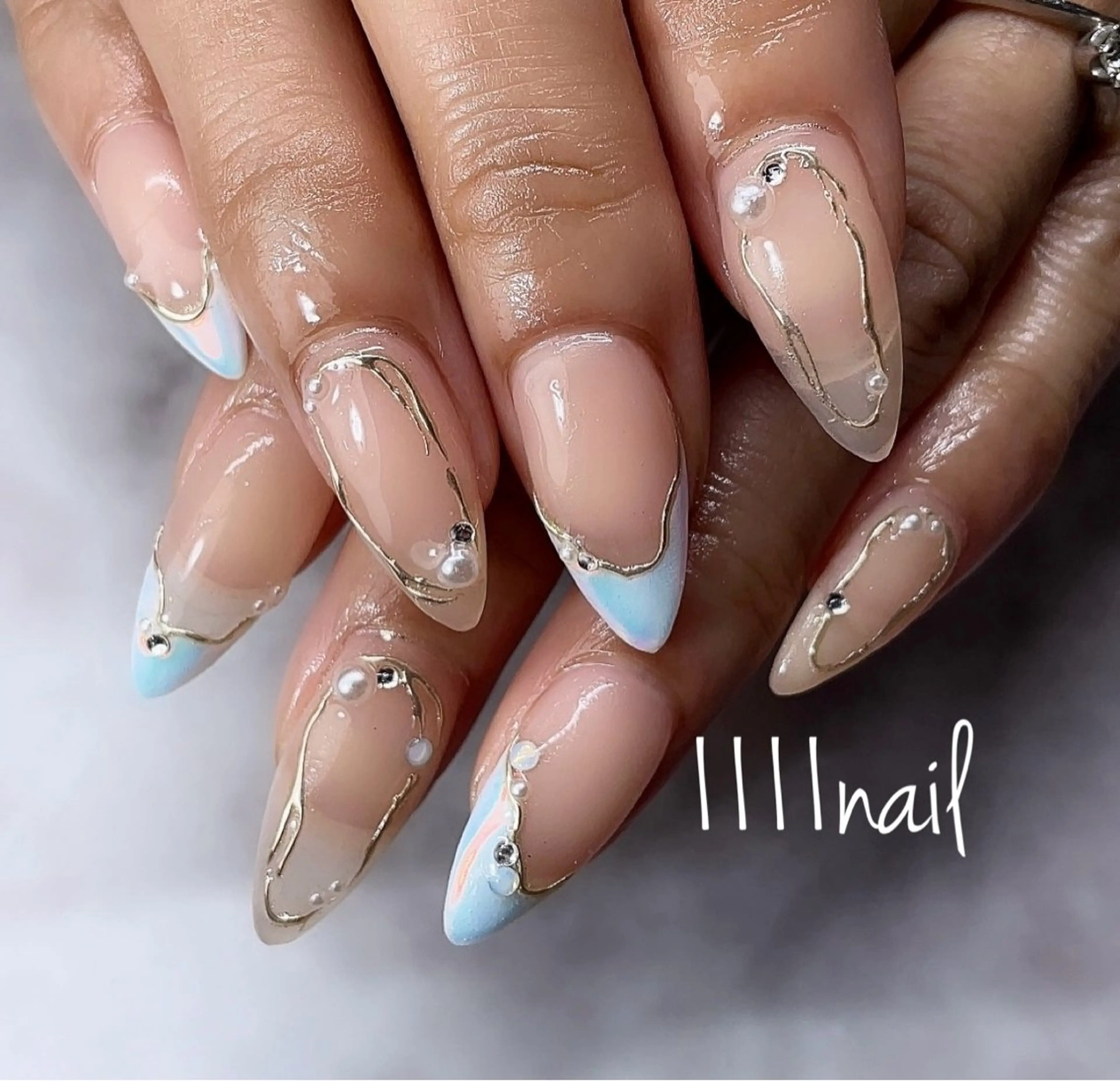 ネイル ハンドネイル 1111nail イチカワのネイルデザイン