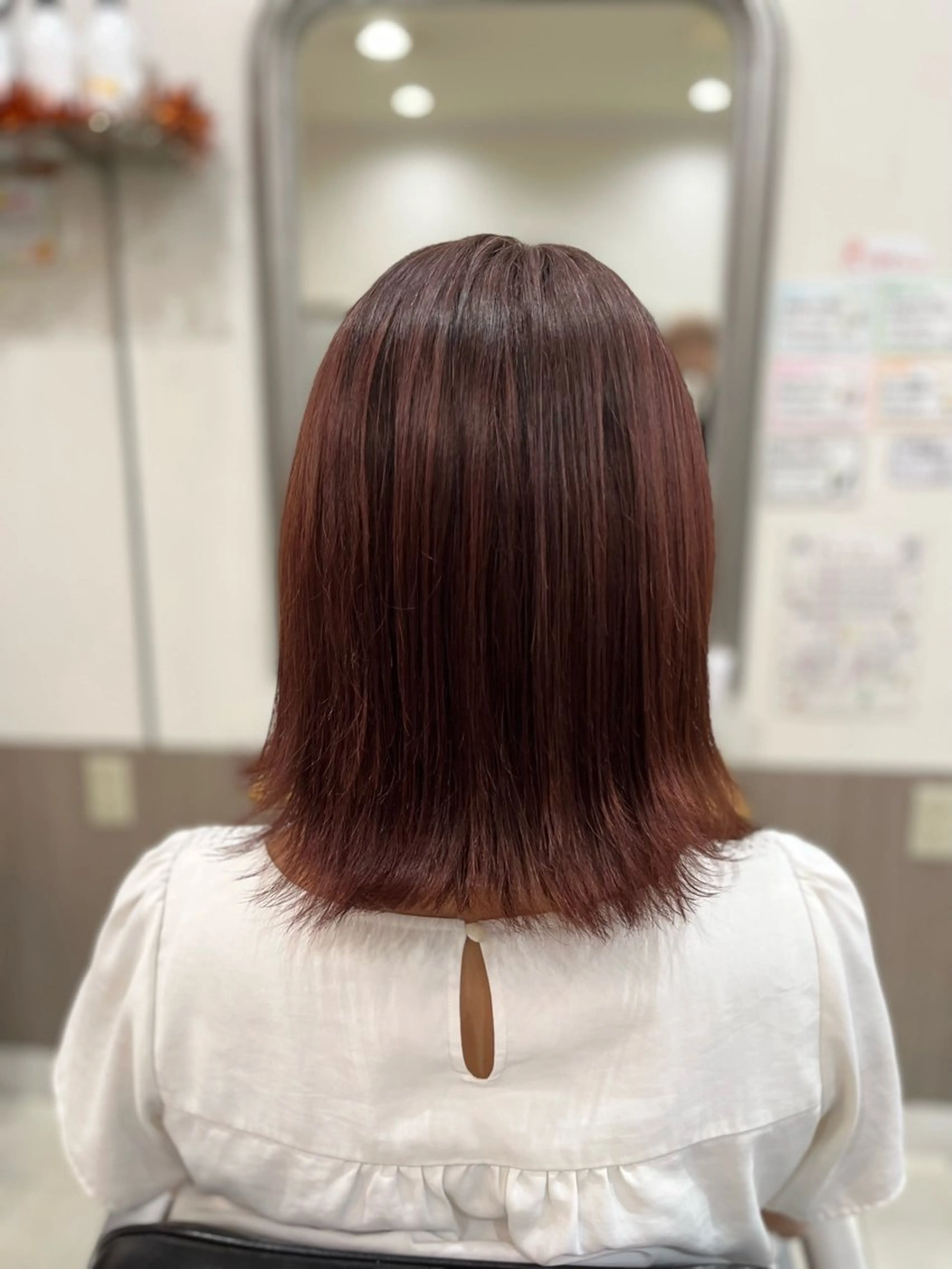 カラー ヘアカラー 艶髪🥣透明感カラー 🫧前田奈津実のヘアスタイル